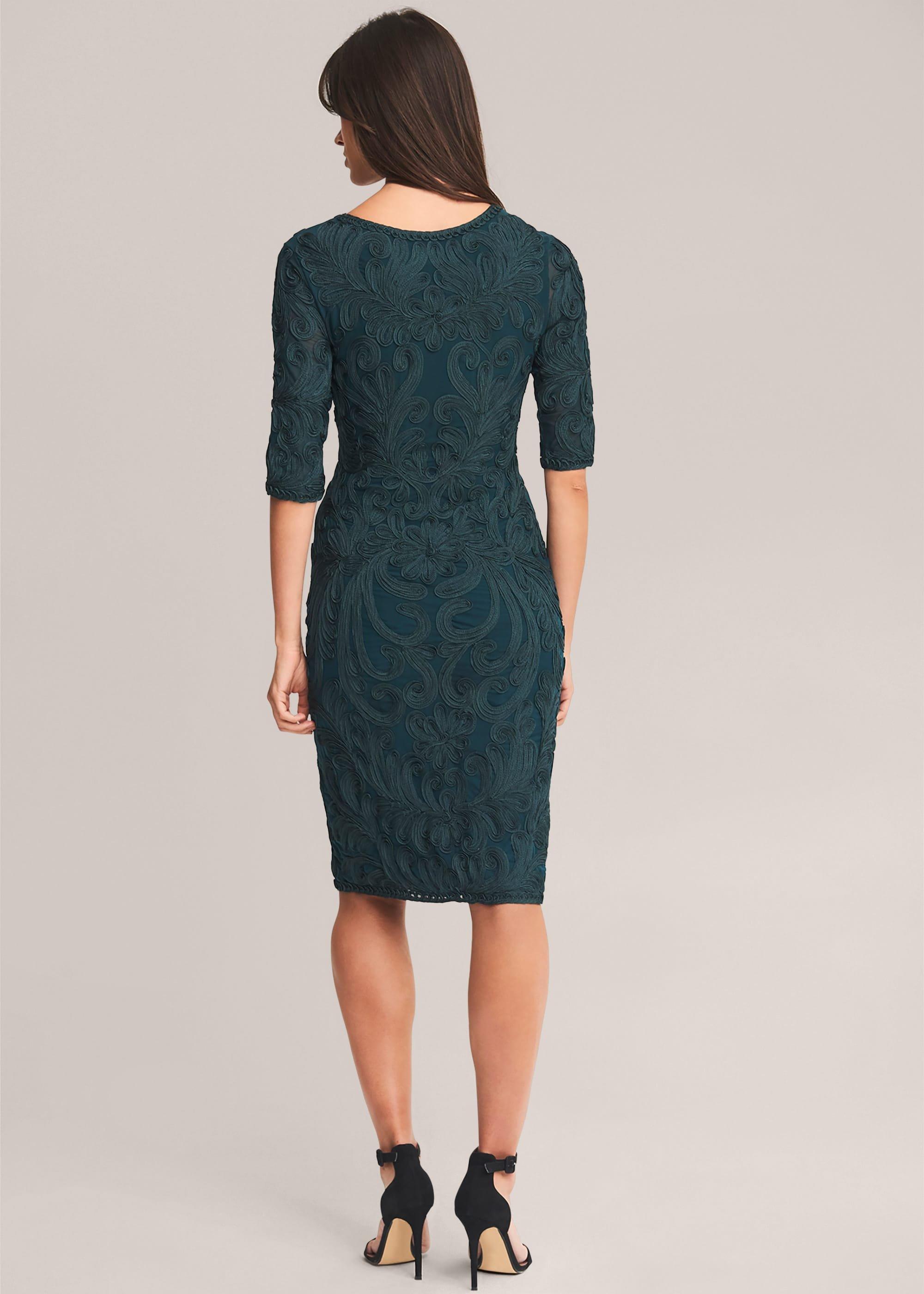 Nikki Tapework Lace Dress