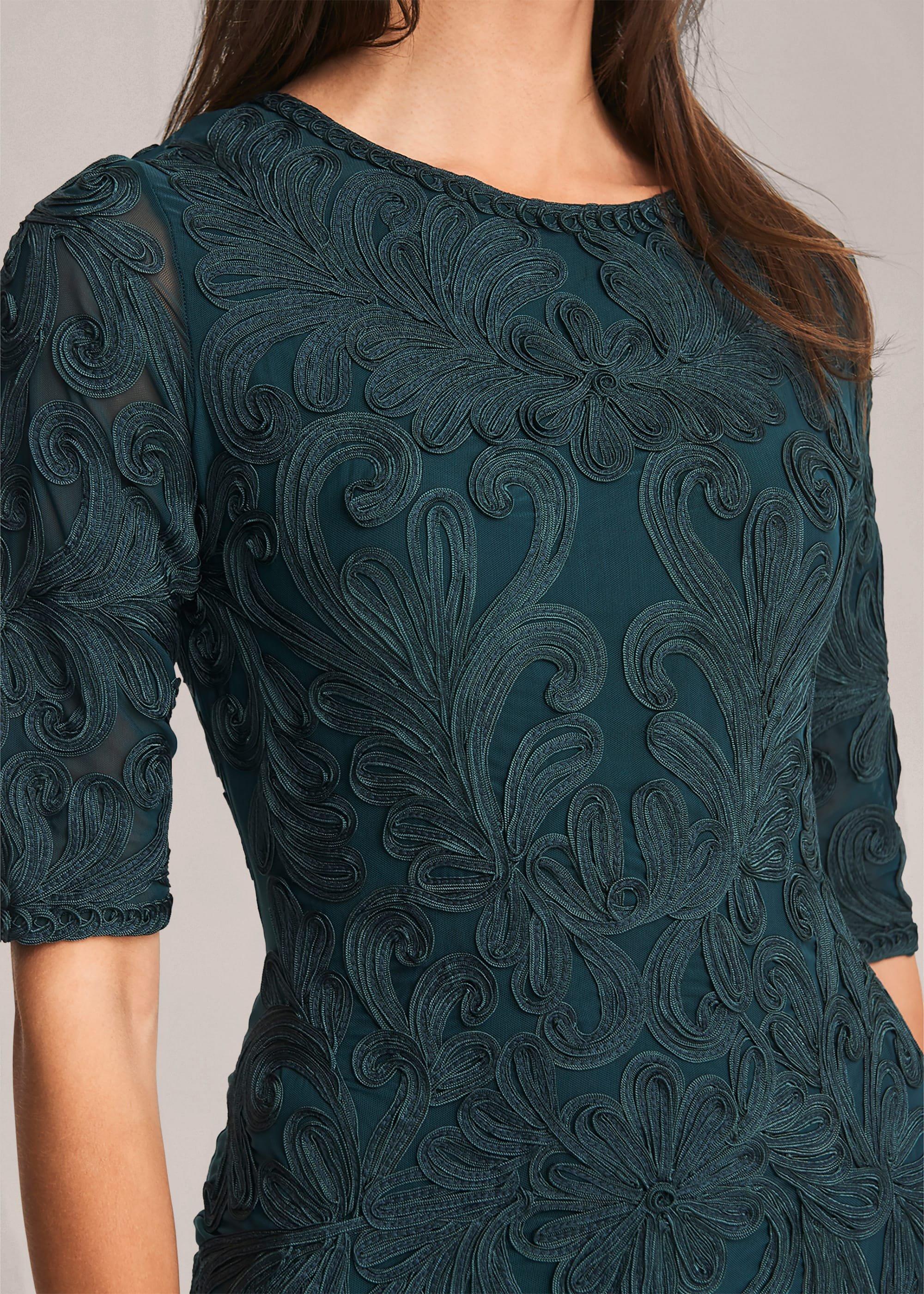 Nikki Tapework Lace Dress