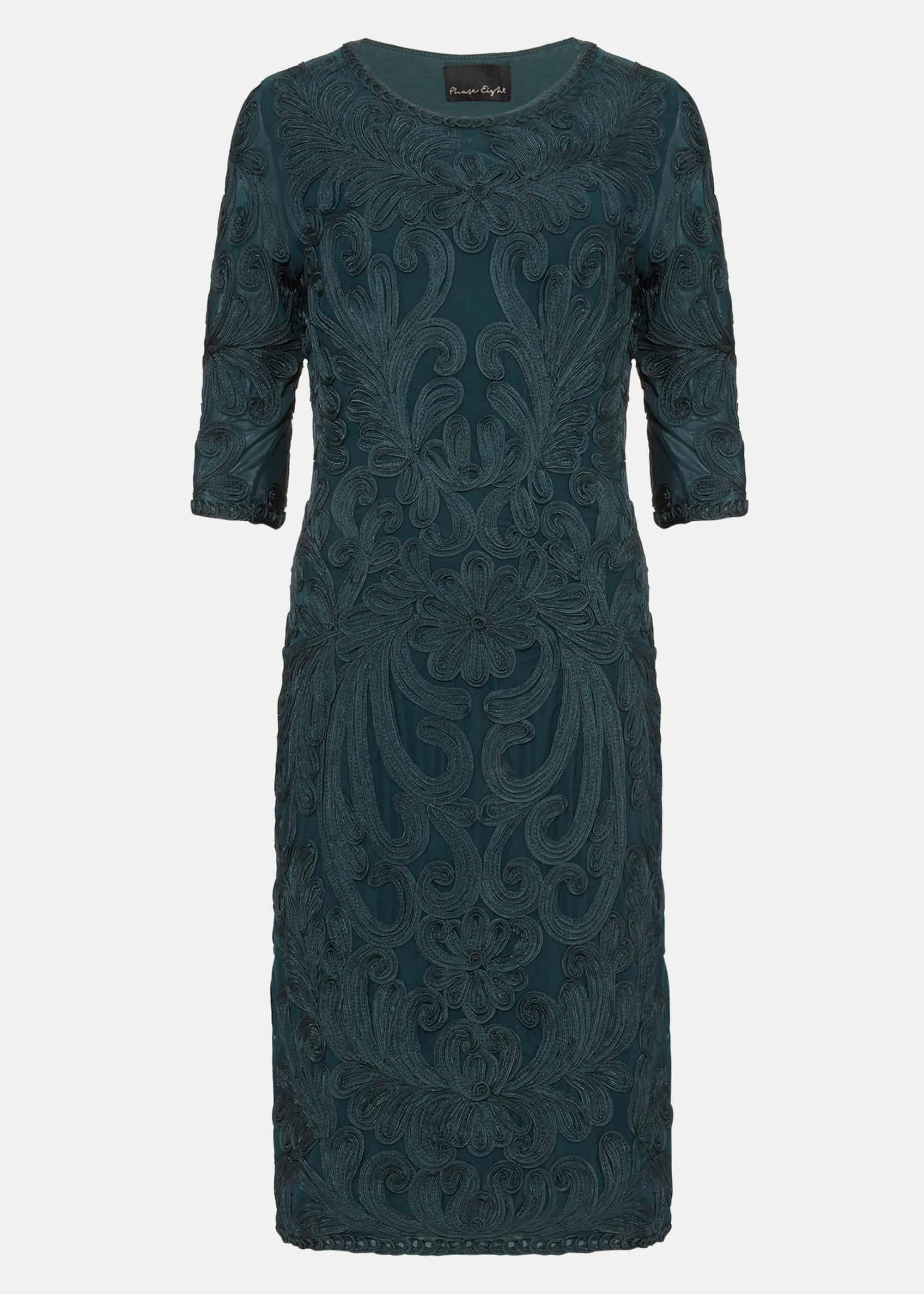 Nikki Tapework Lace Dress