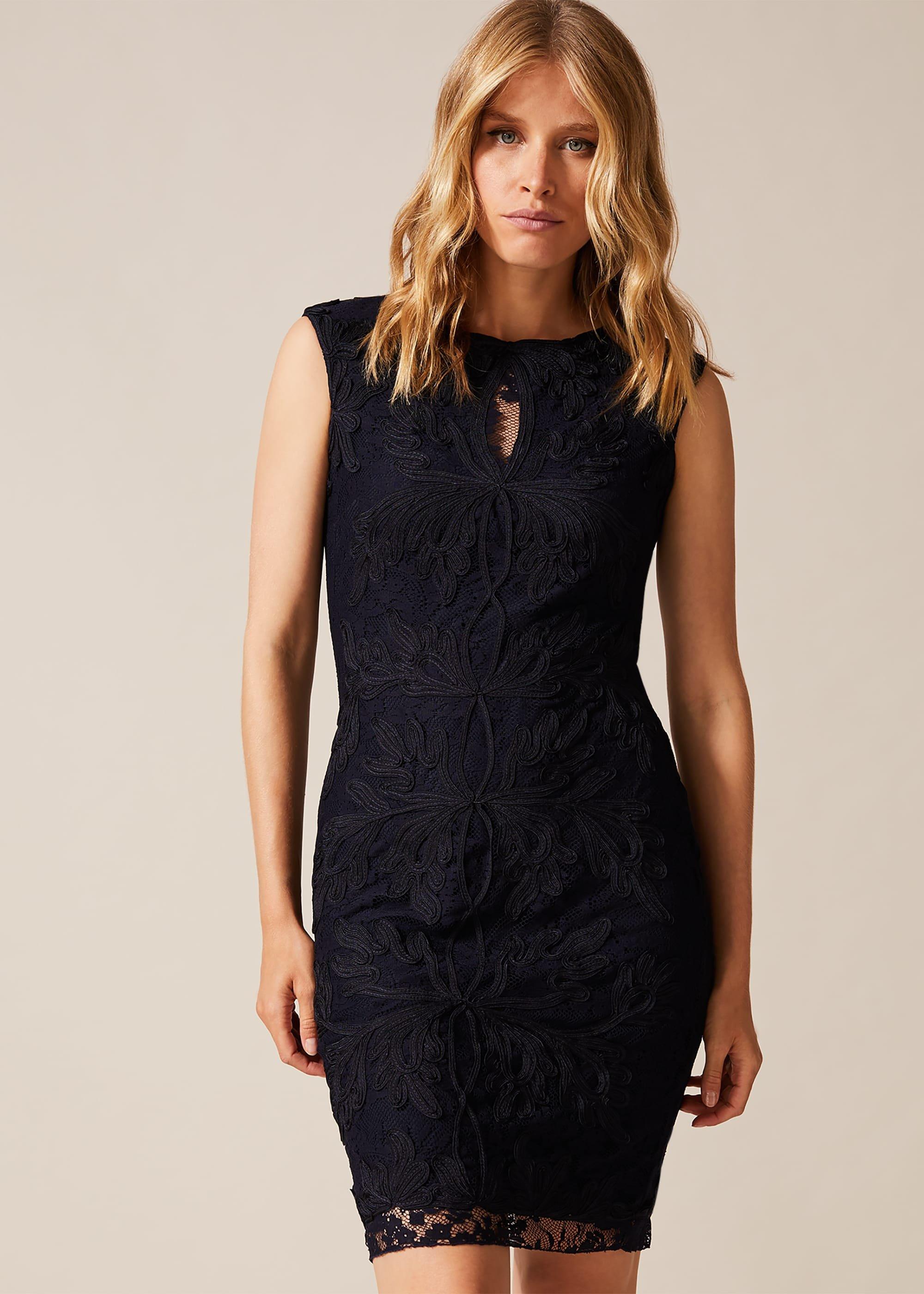 Paige Short Tapework Lace Dress