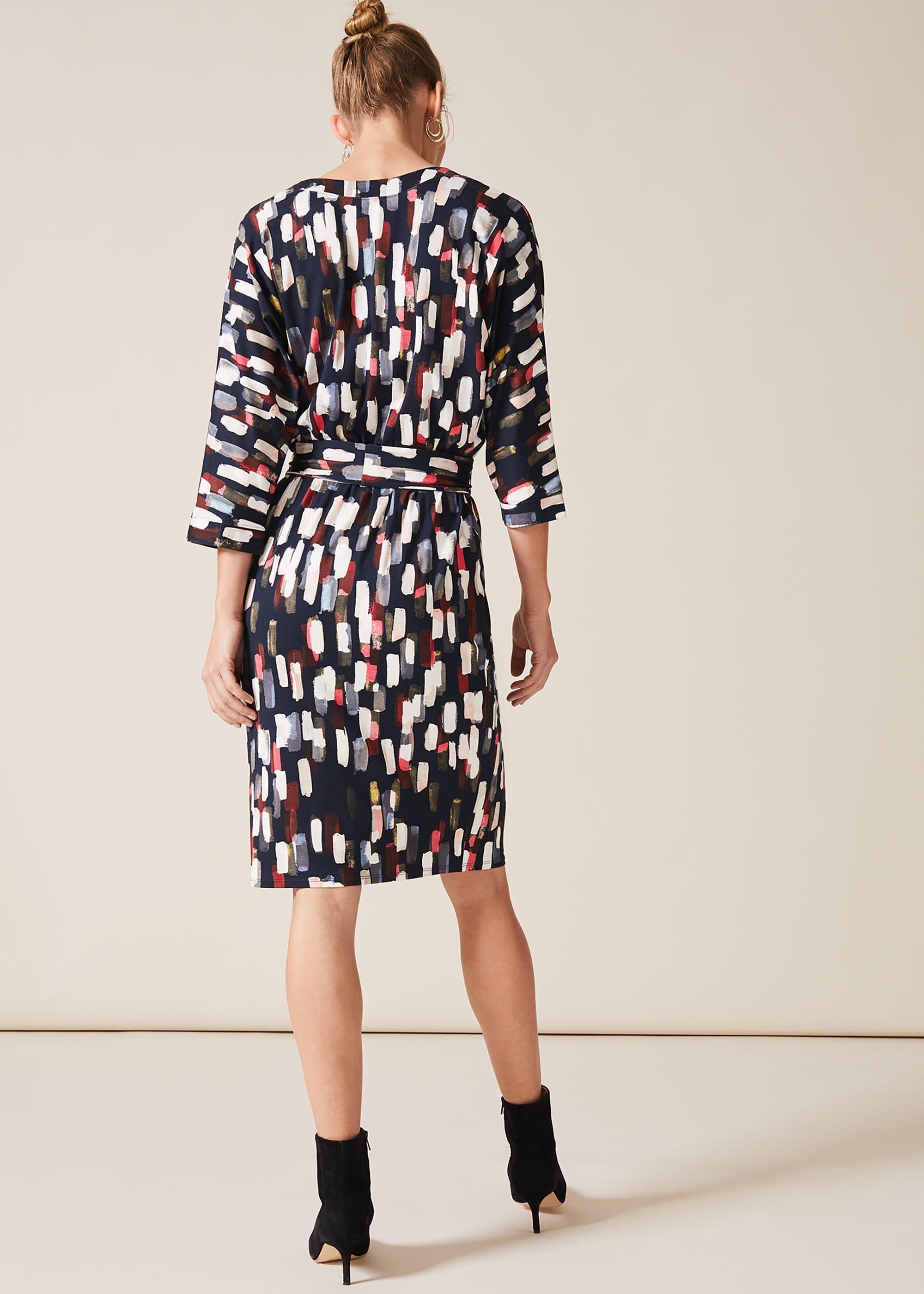 Jinny Smudge Print Dress