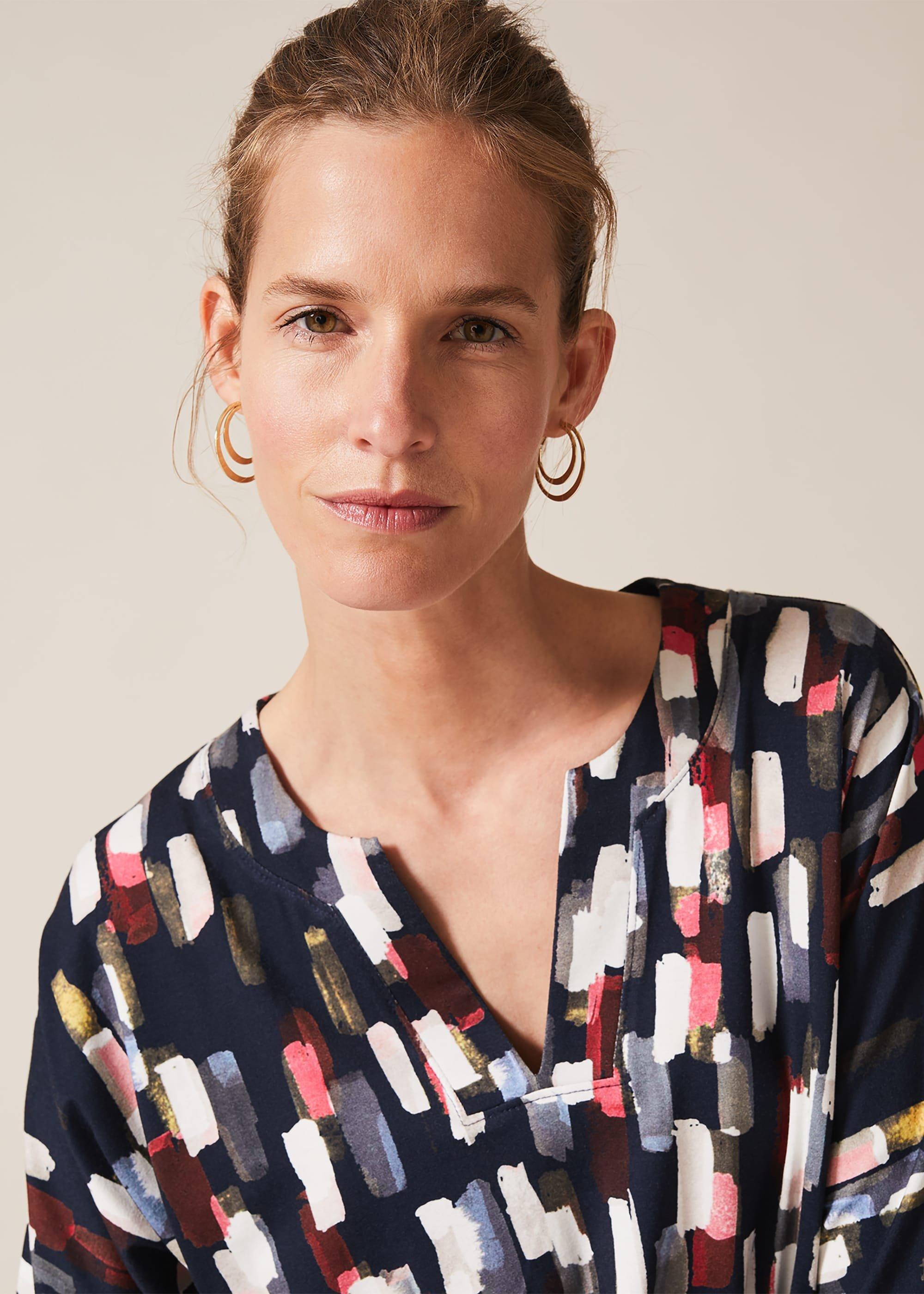 Jinny Smudge Print Dress