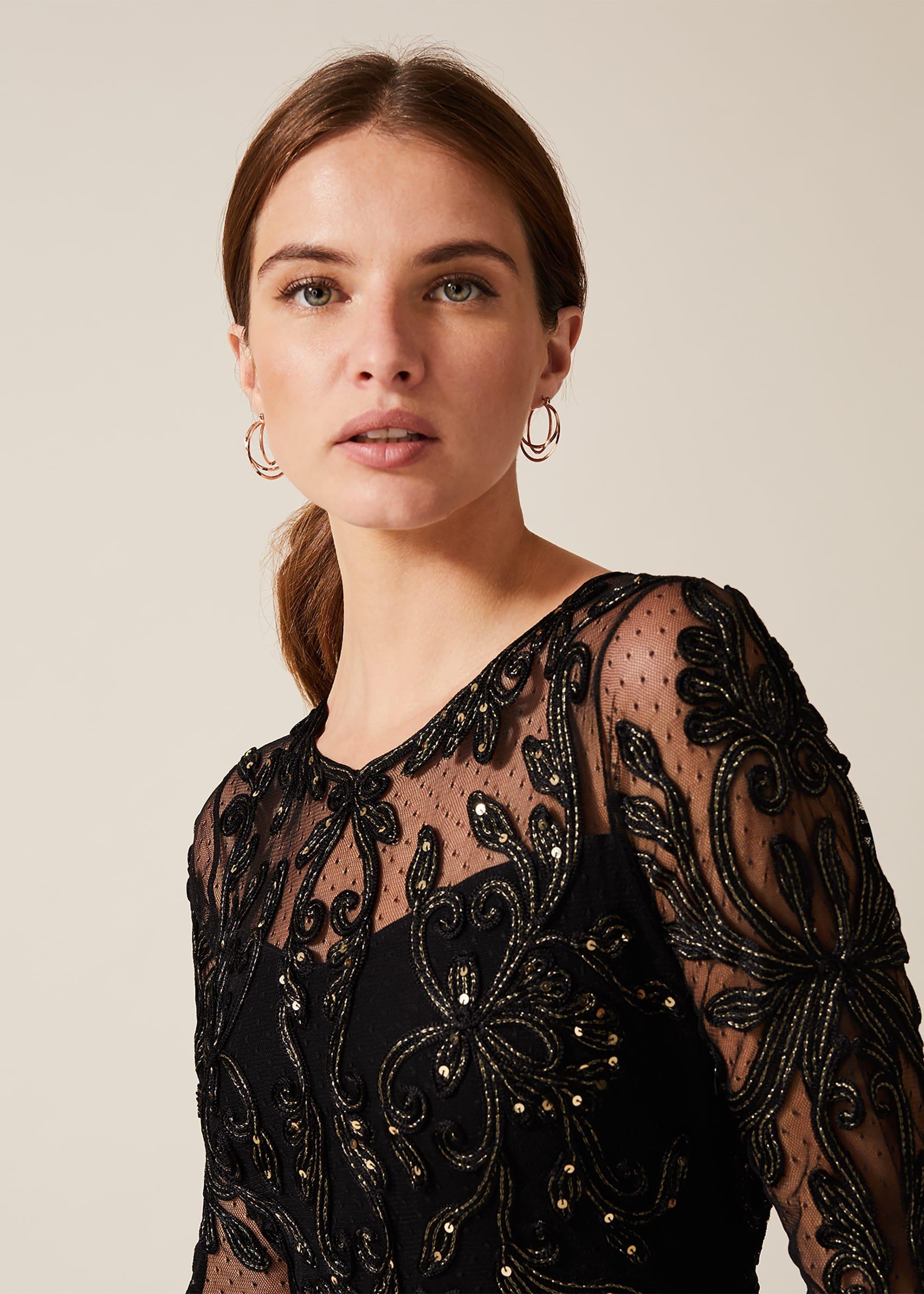 Contessa Tapework Lace Dress