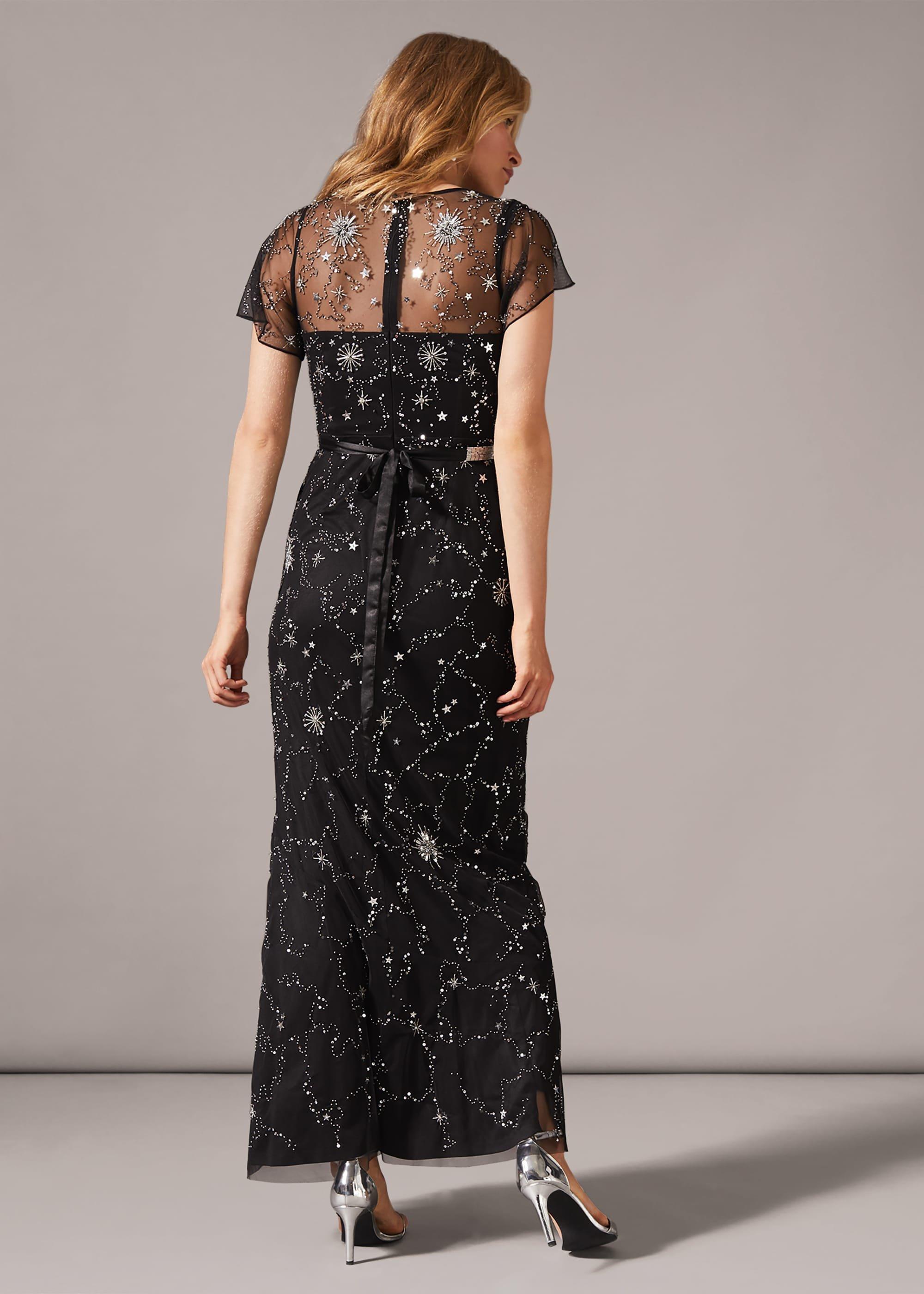 Anabella Beaded Maxi Dress