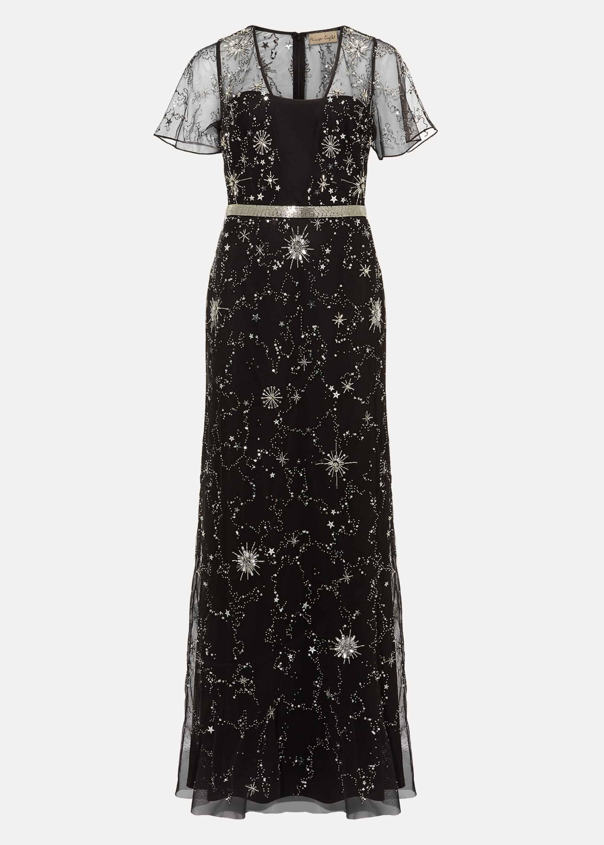 Anabella Beaded Maxi Dress