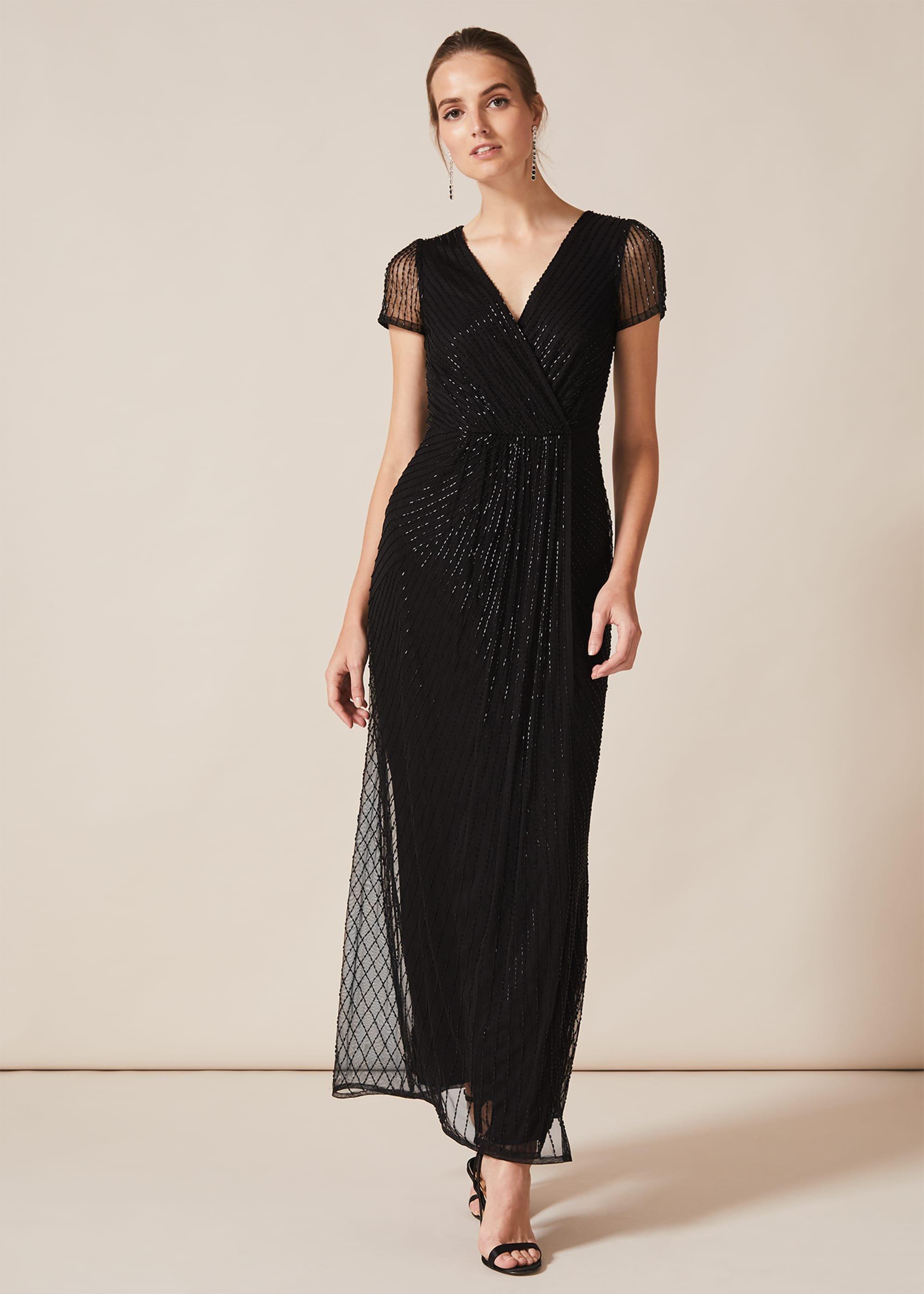 Natasia Beaded Maxi Dress