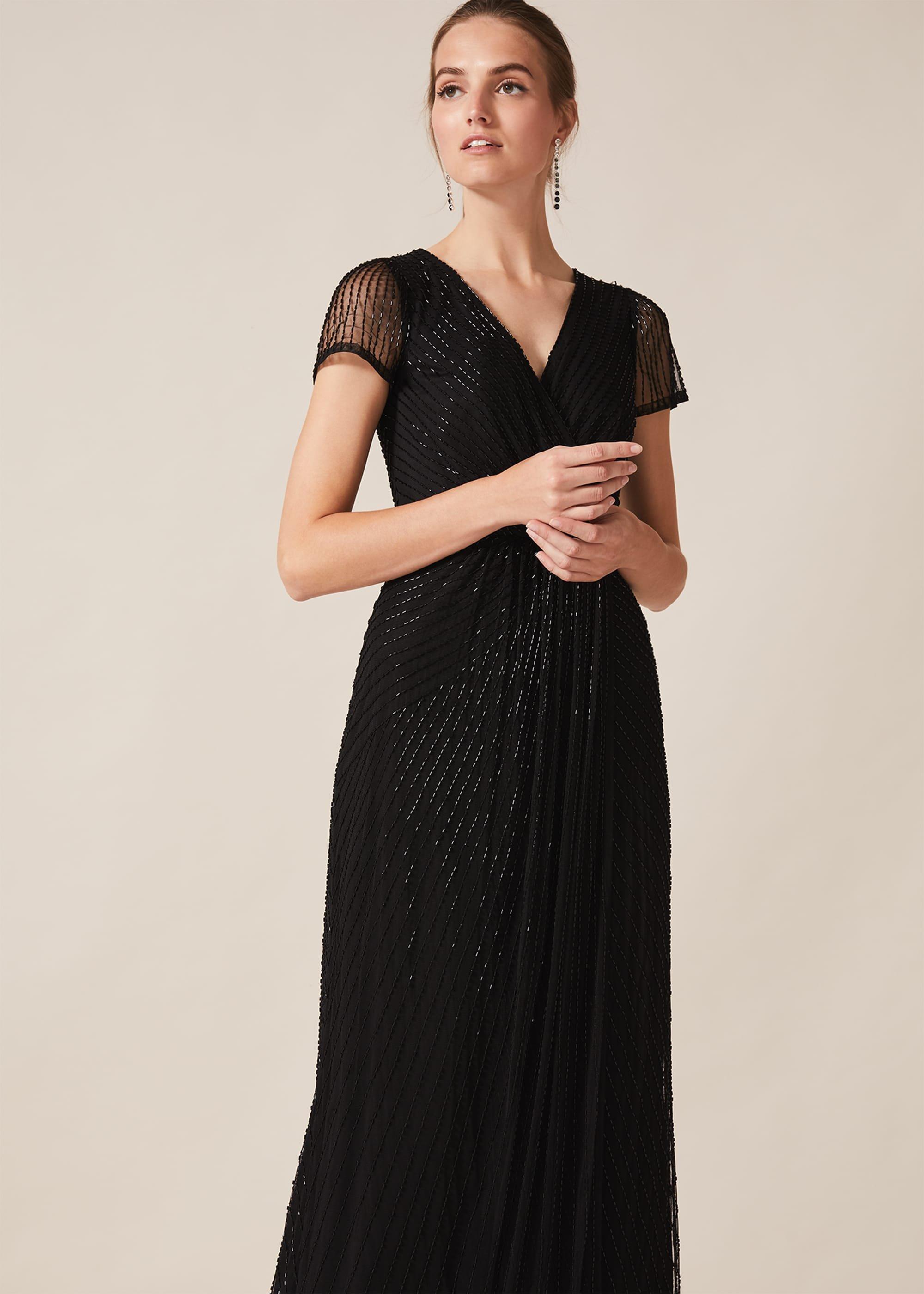 Natasia Beaded Maxi Dress