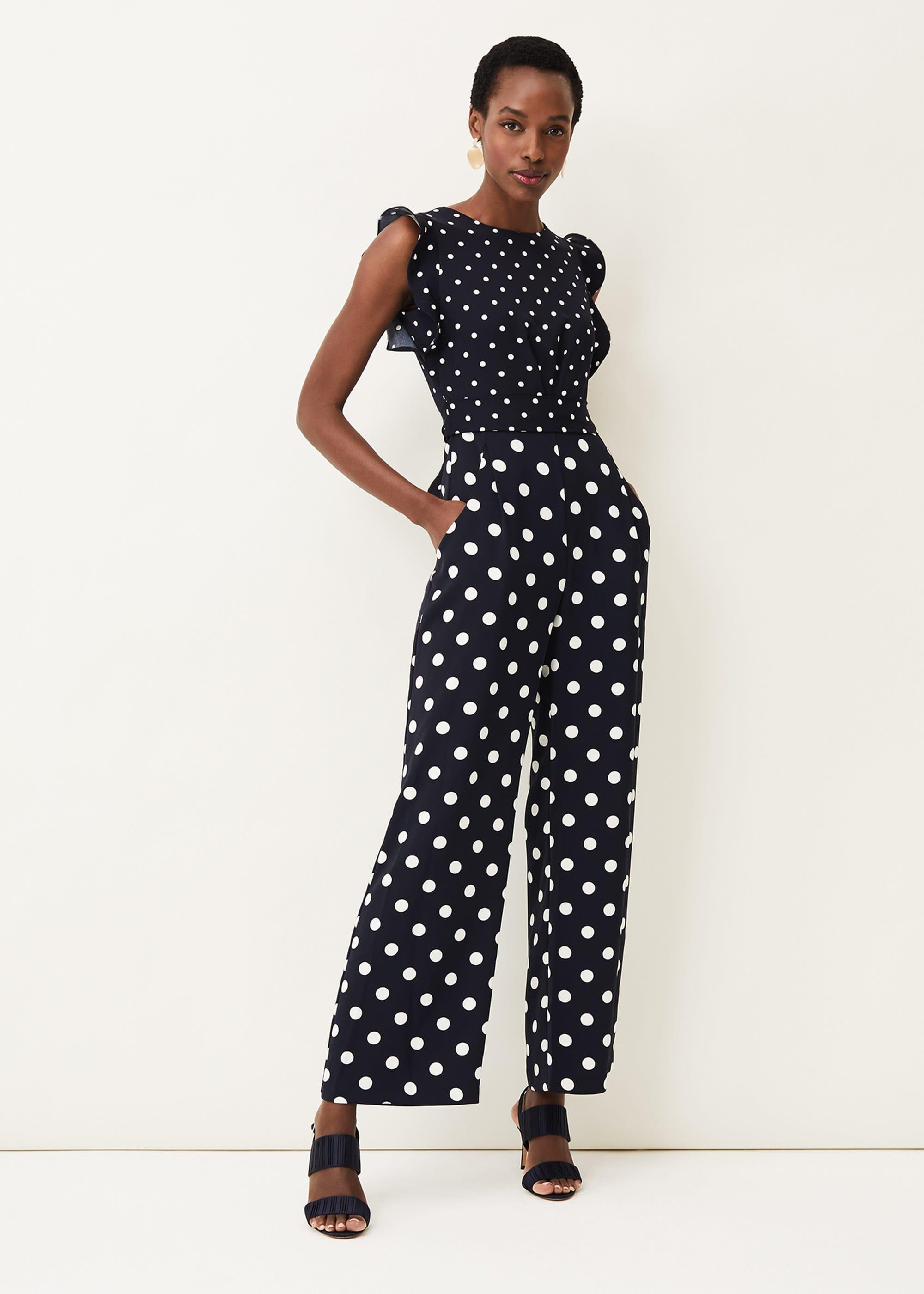 Victoriana Spot Jumpsuit