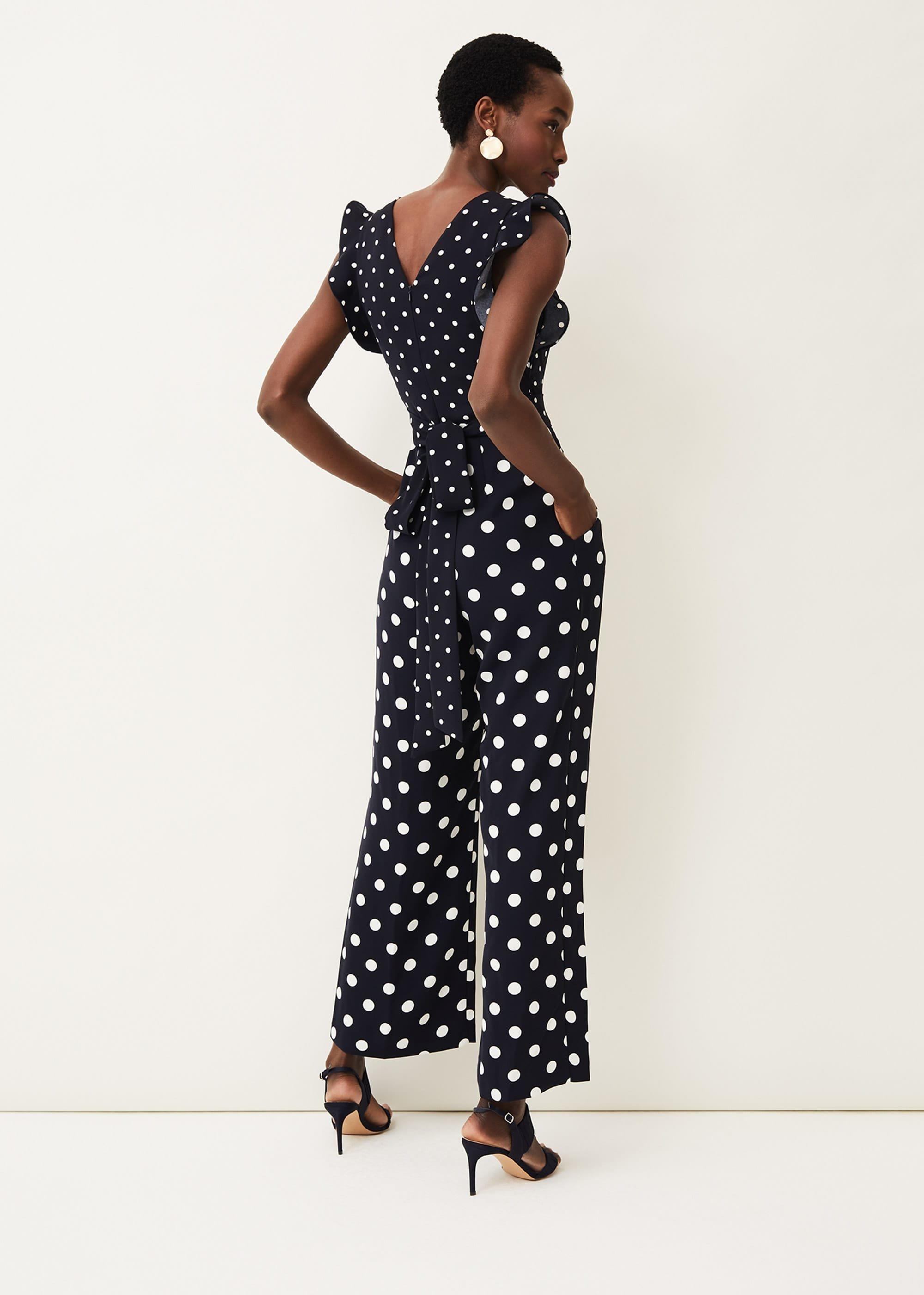 Victoriana Spot Jumpsuit