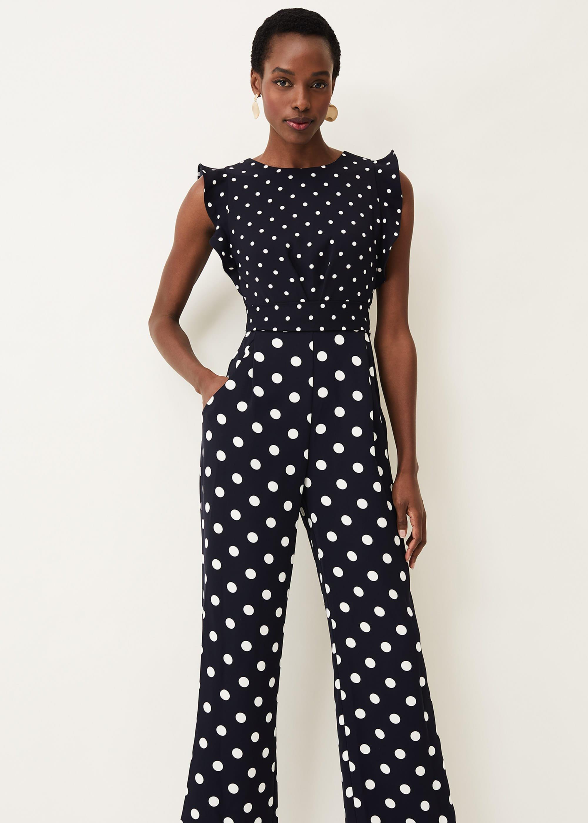 Victoriana Spot Jumpsuit