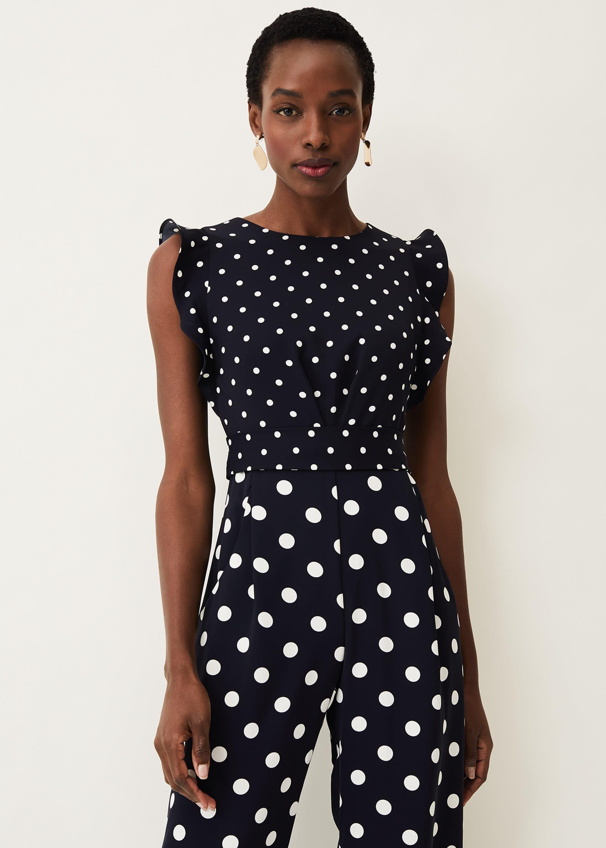 Victoriana Spot Jumpsuit