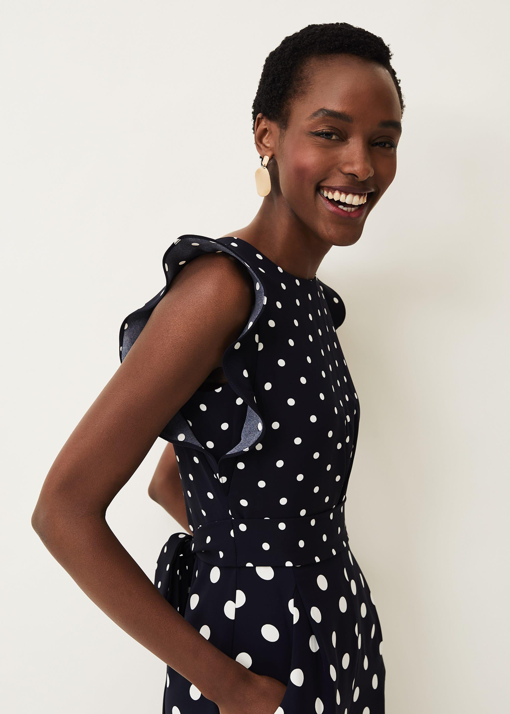 Victoriana Spot Jumpsuit
