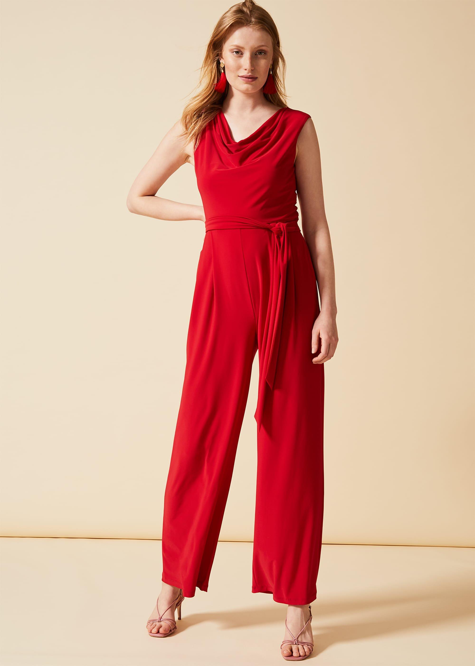 Jacqueline Cowl Neck Jumpsuit