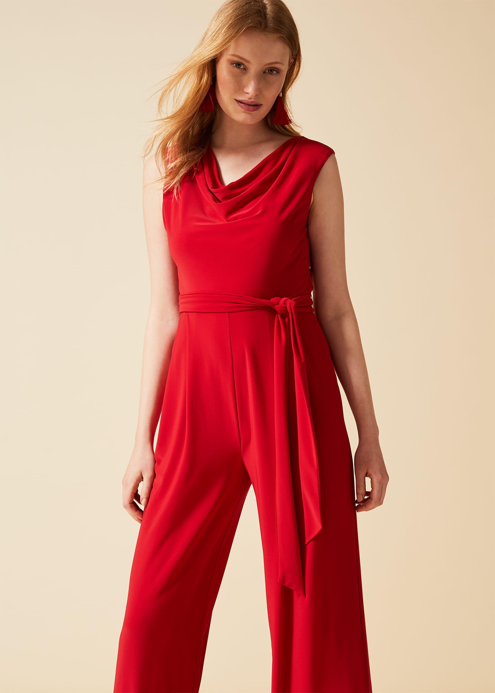 Jacqueline Cowl Neck Jumpsuit