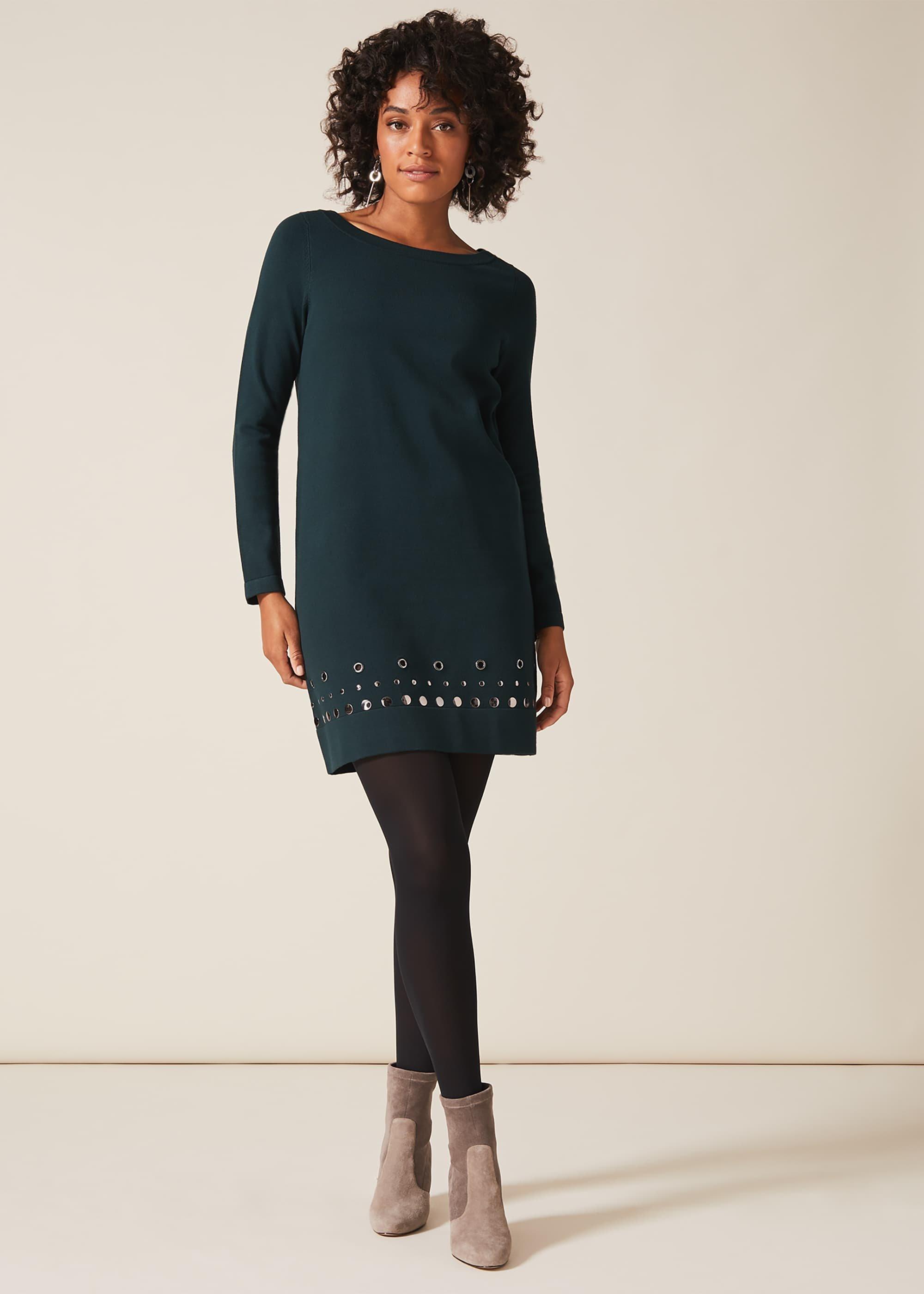 Selika Stud Hem Dress