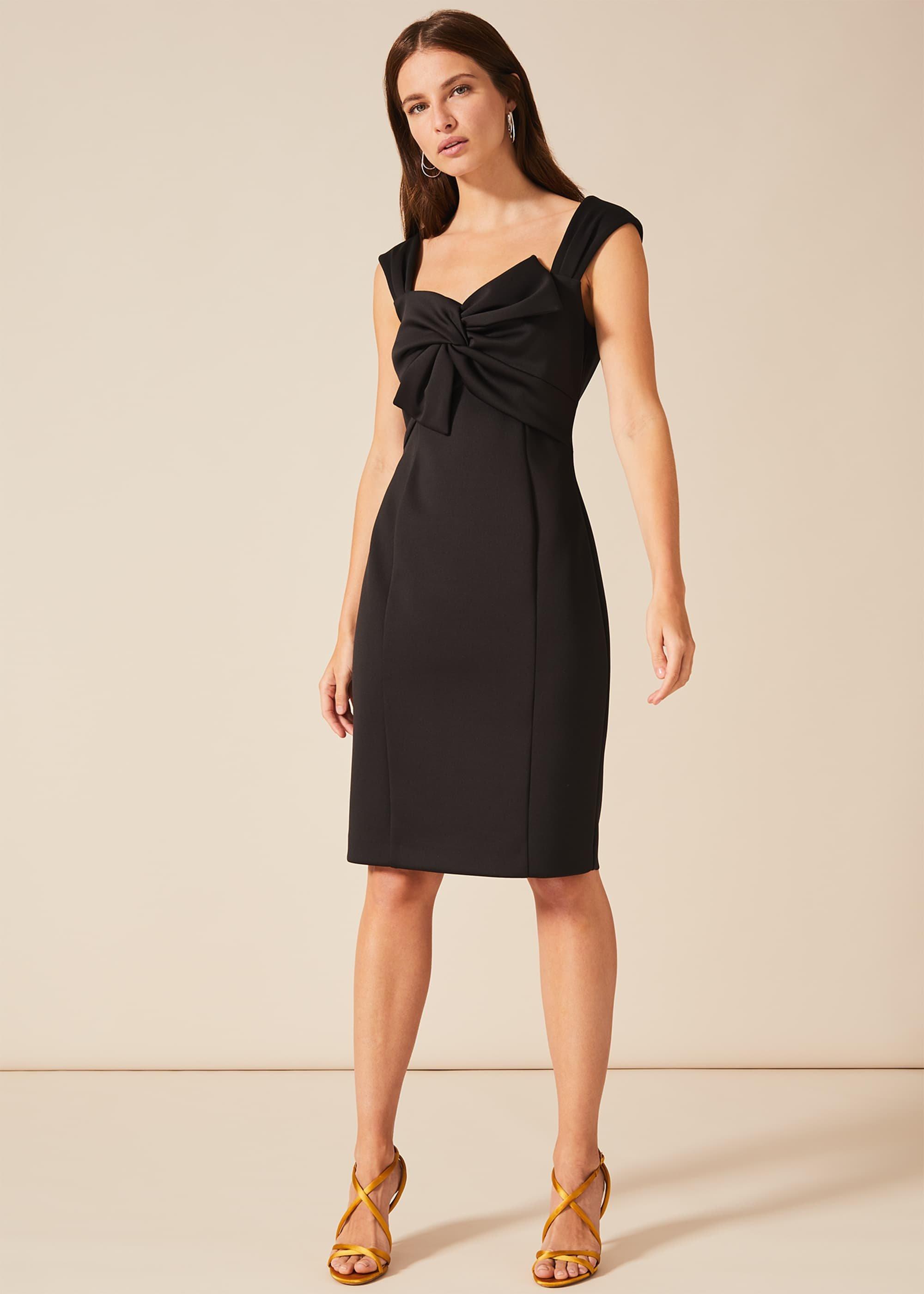 Giulia Bow Front Scuba Dress