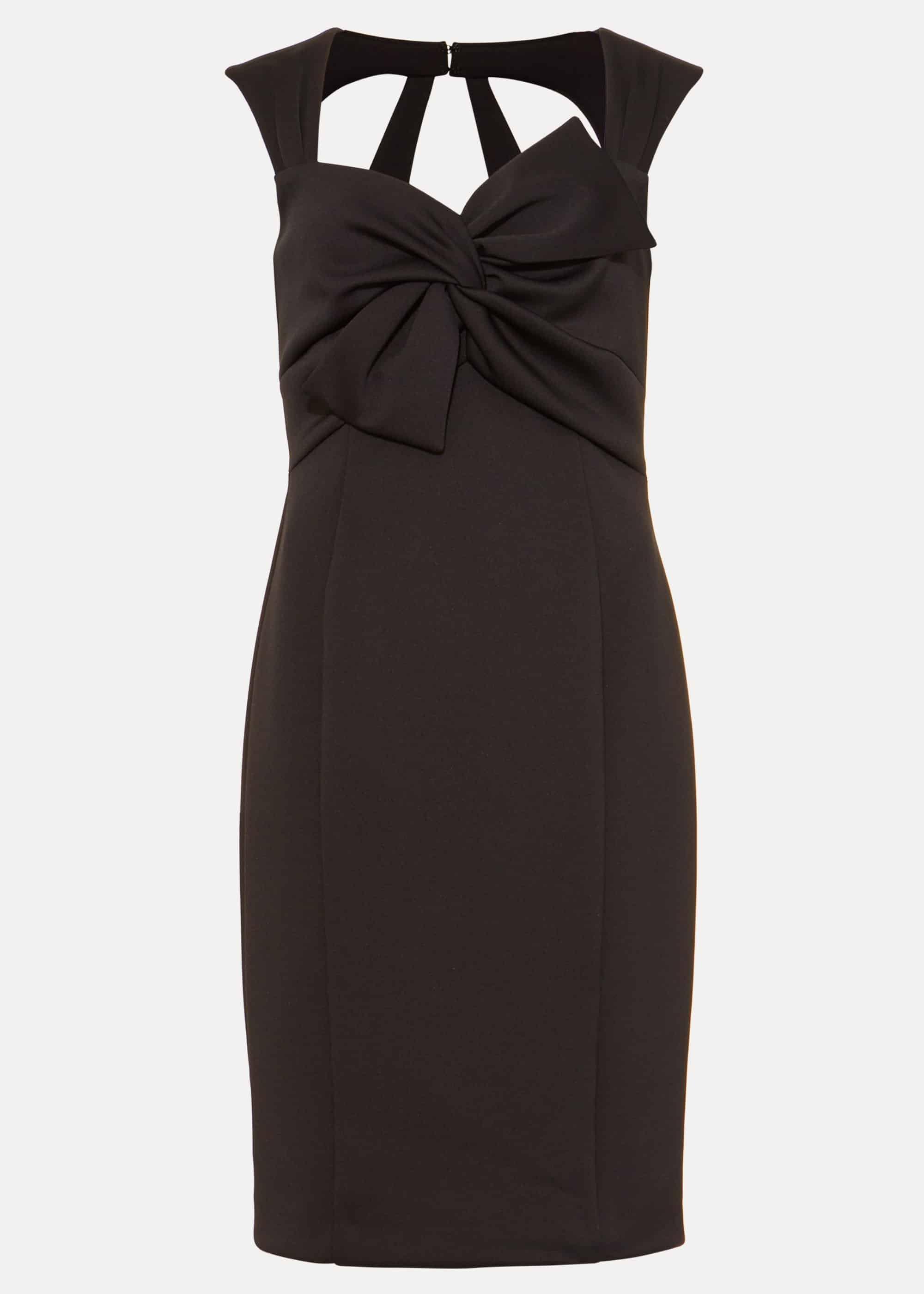 Giulia Bow Front Scuba Dress