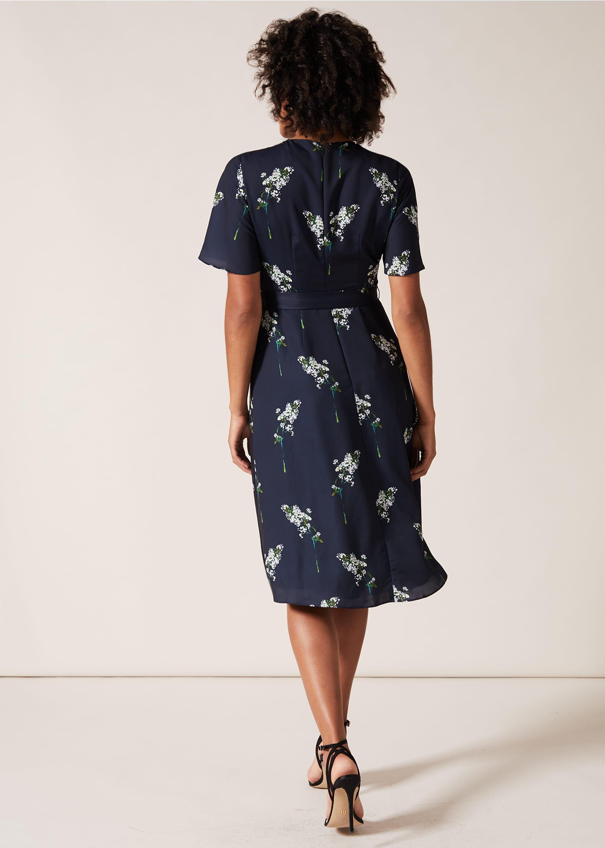 Kitty Snow Drop Print Dress