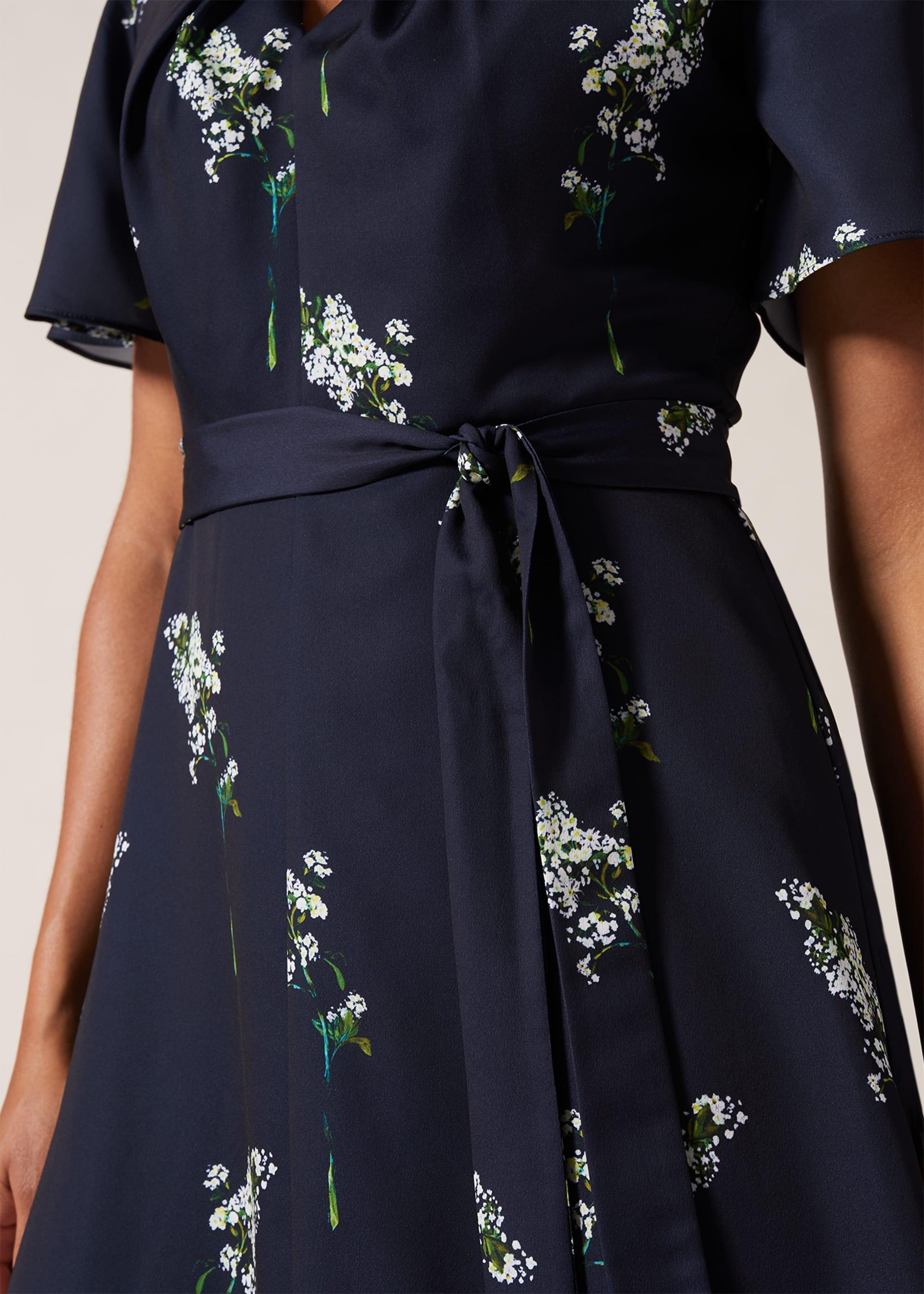 Kitty Snow Drop Print Dress