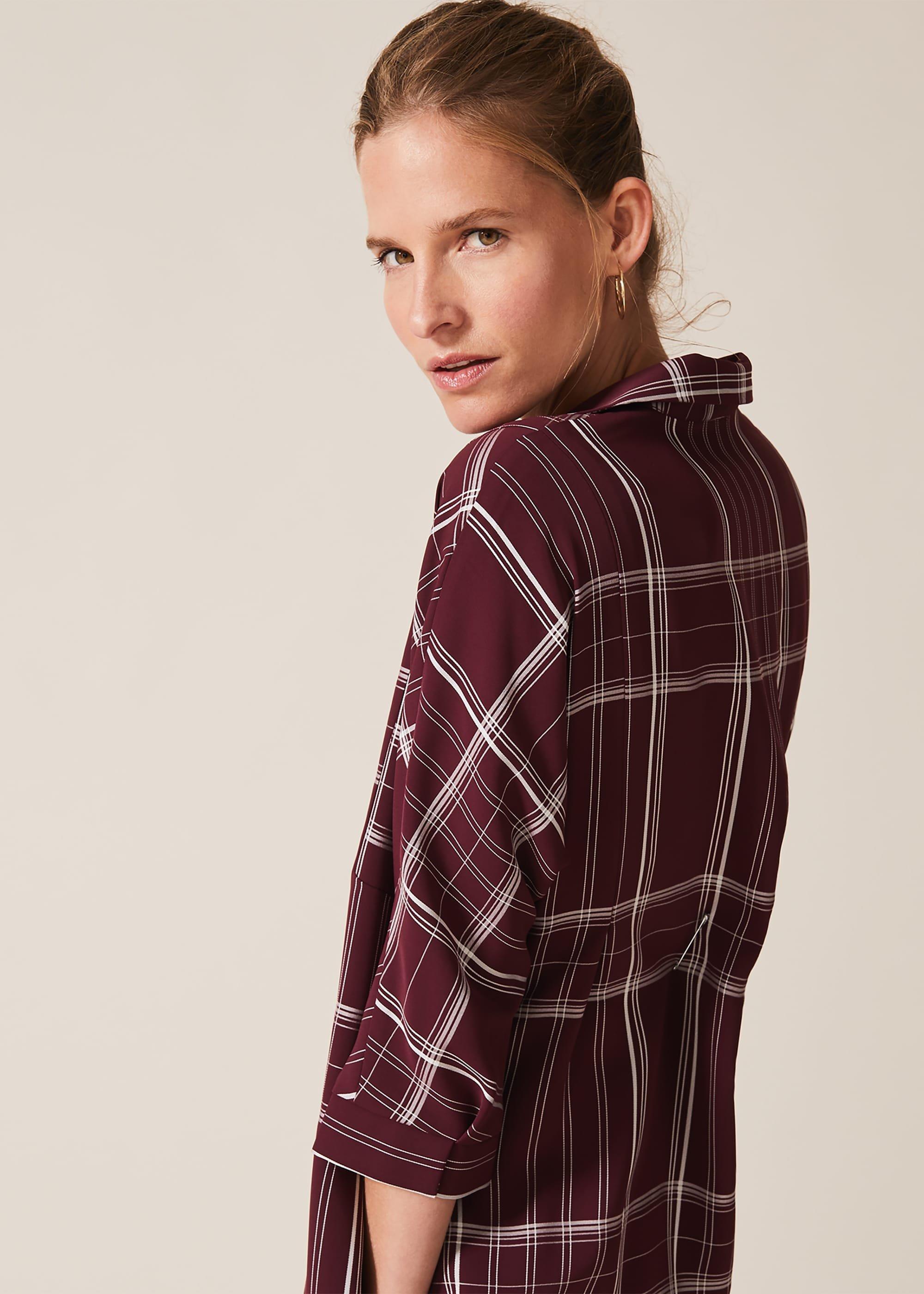 Abril Check Dress