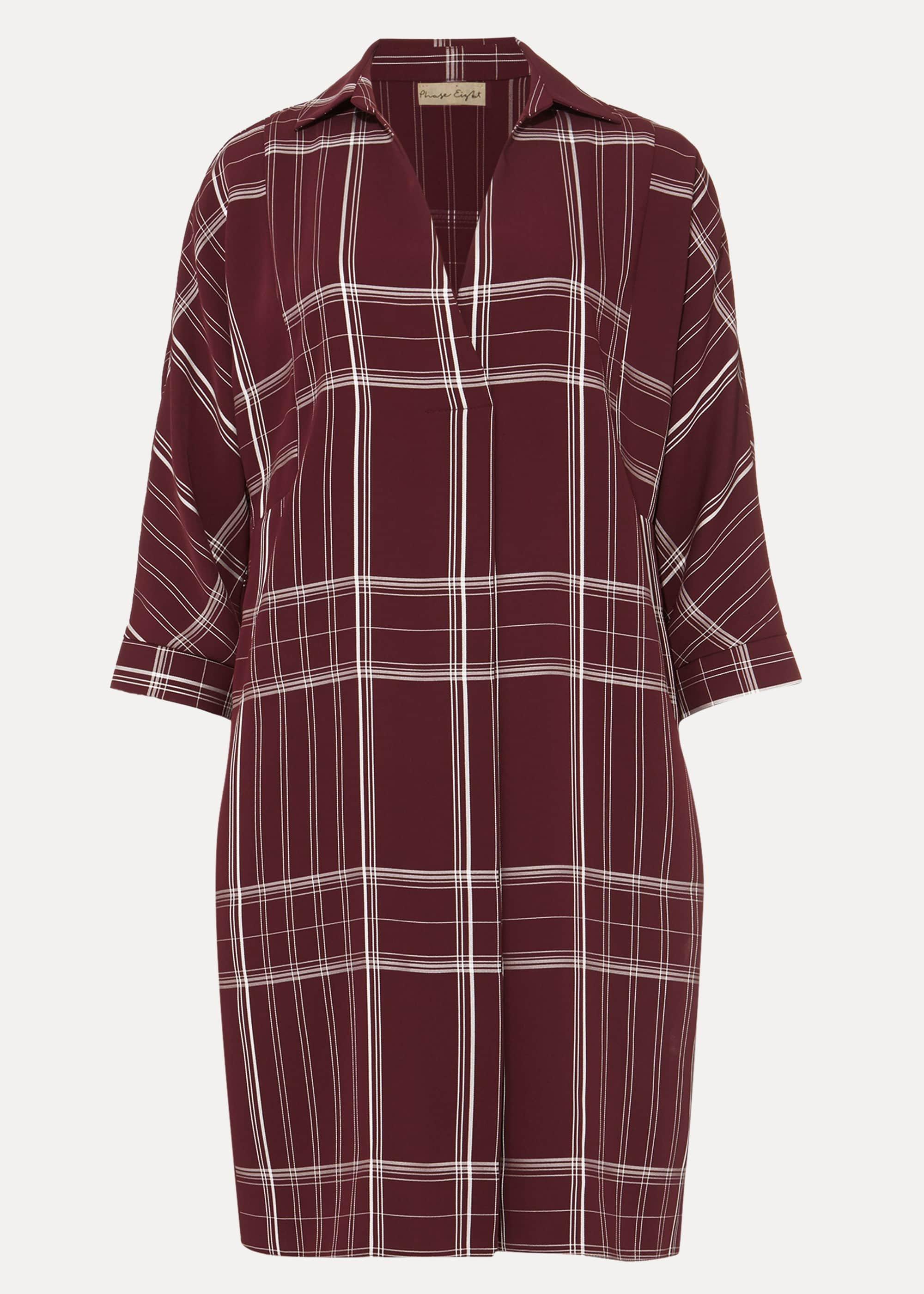 Abril Check Dress