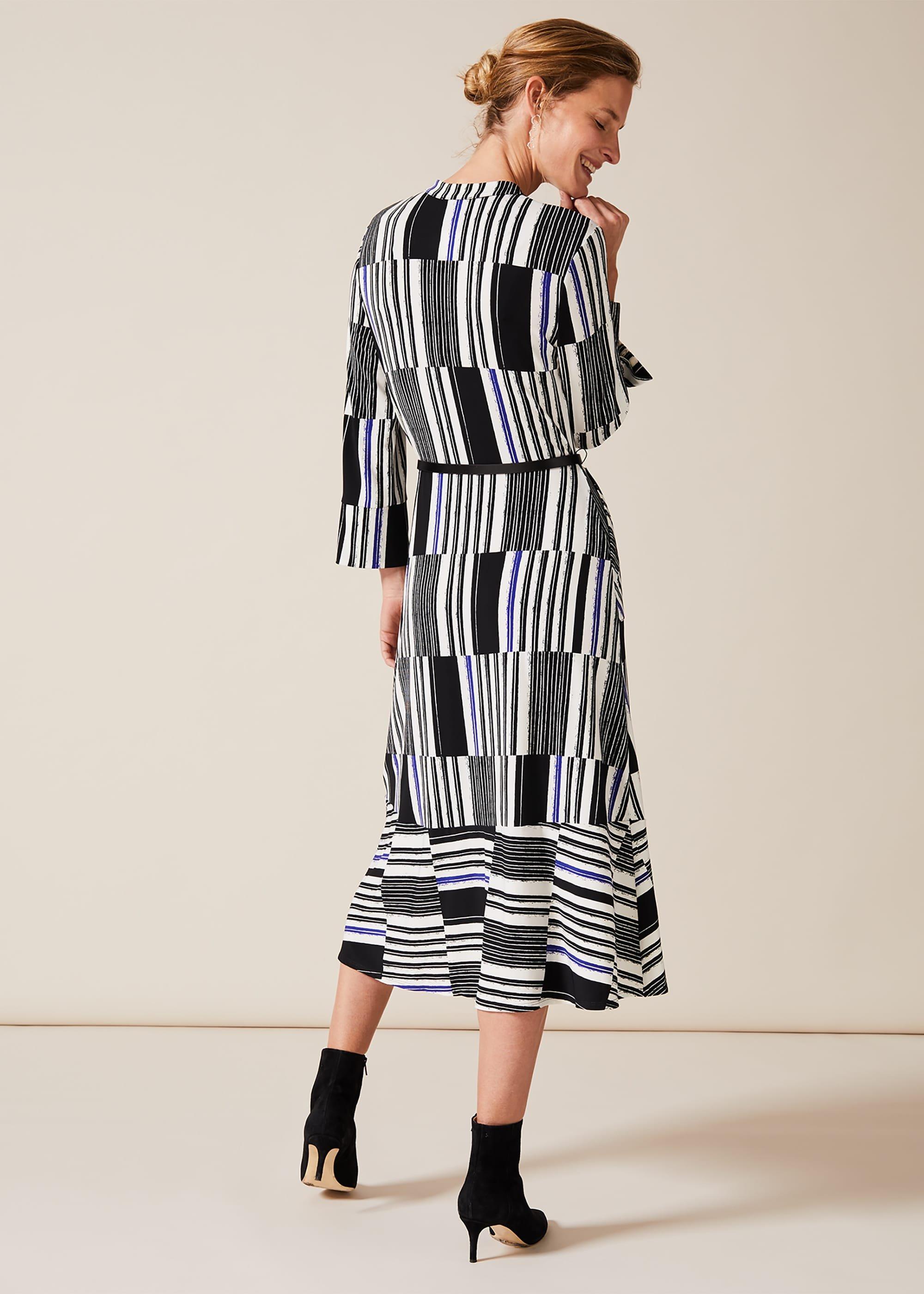 Opal Stripe Shirt Dress