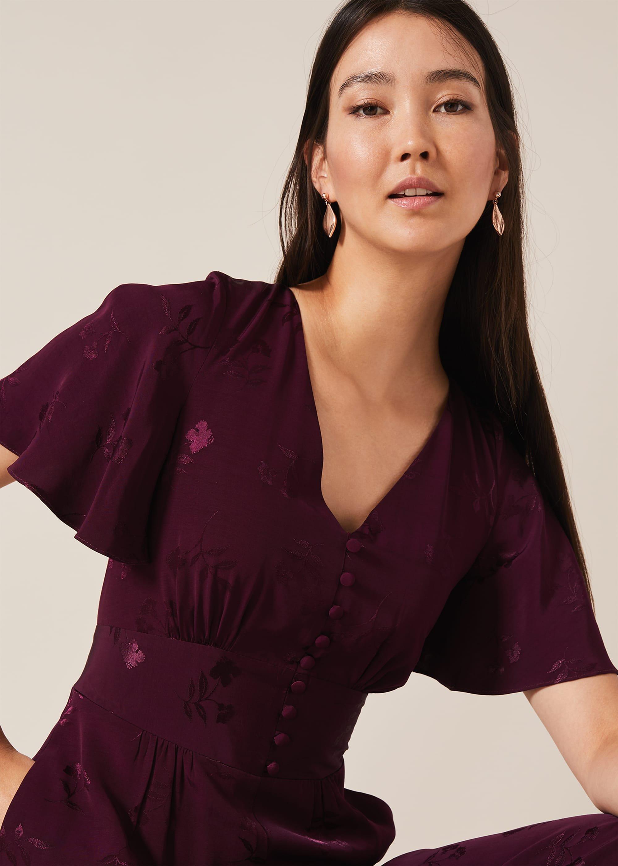 Josie Jacquard Jumpsuit