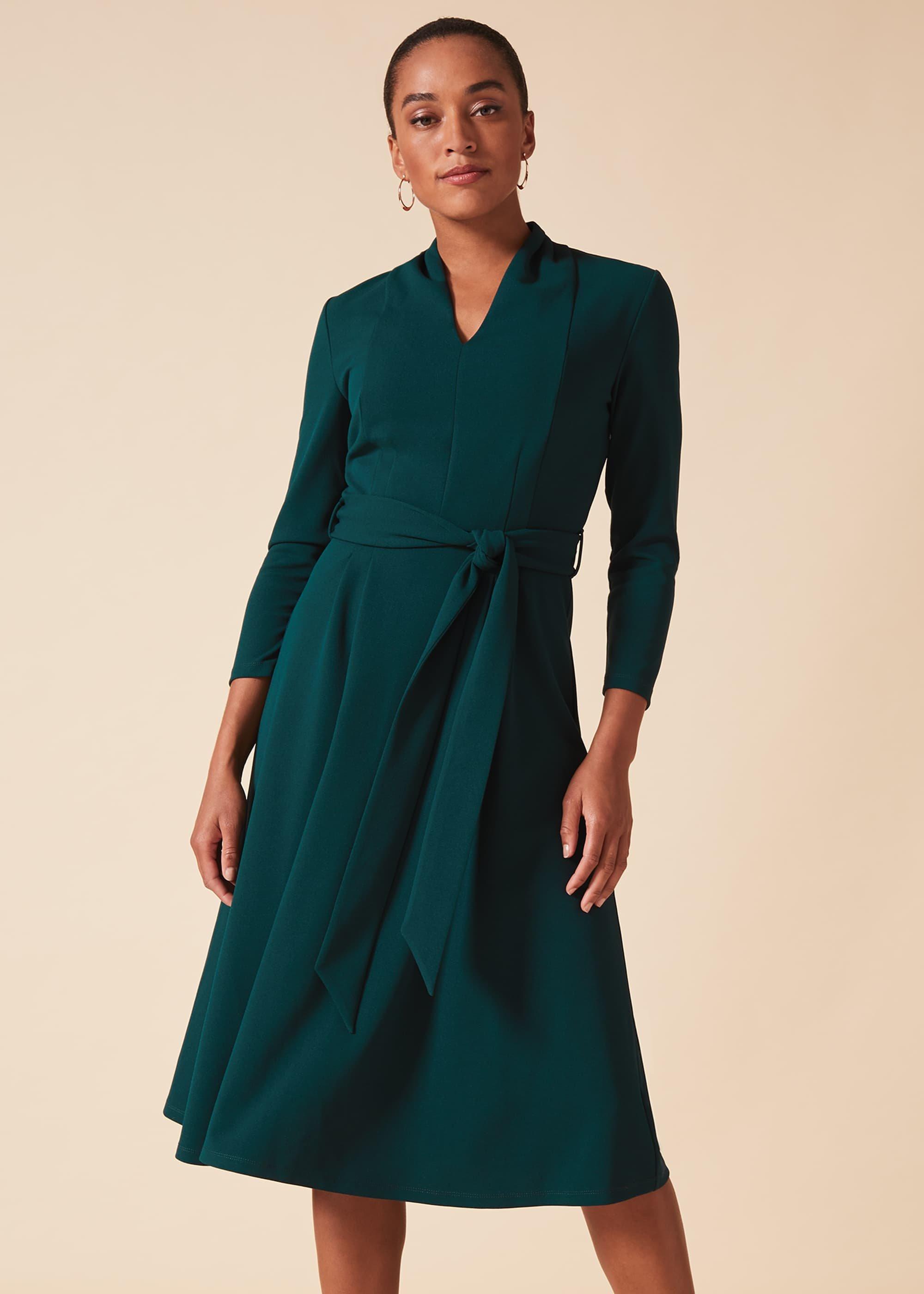 Maretta Pleat Dress