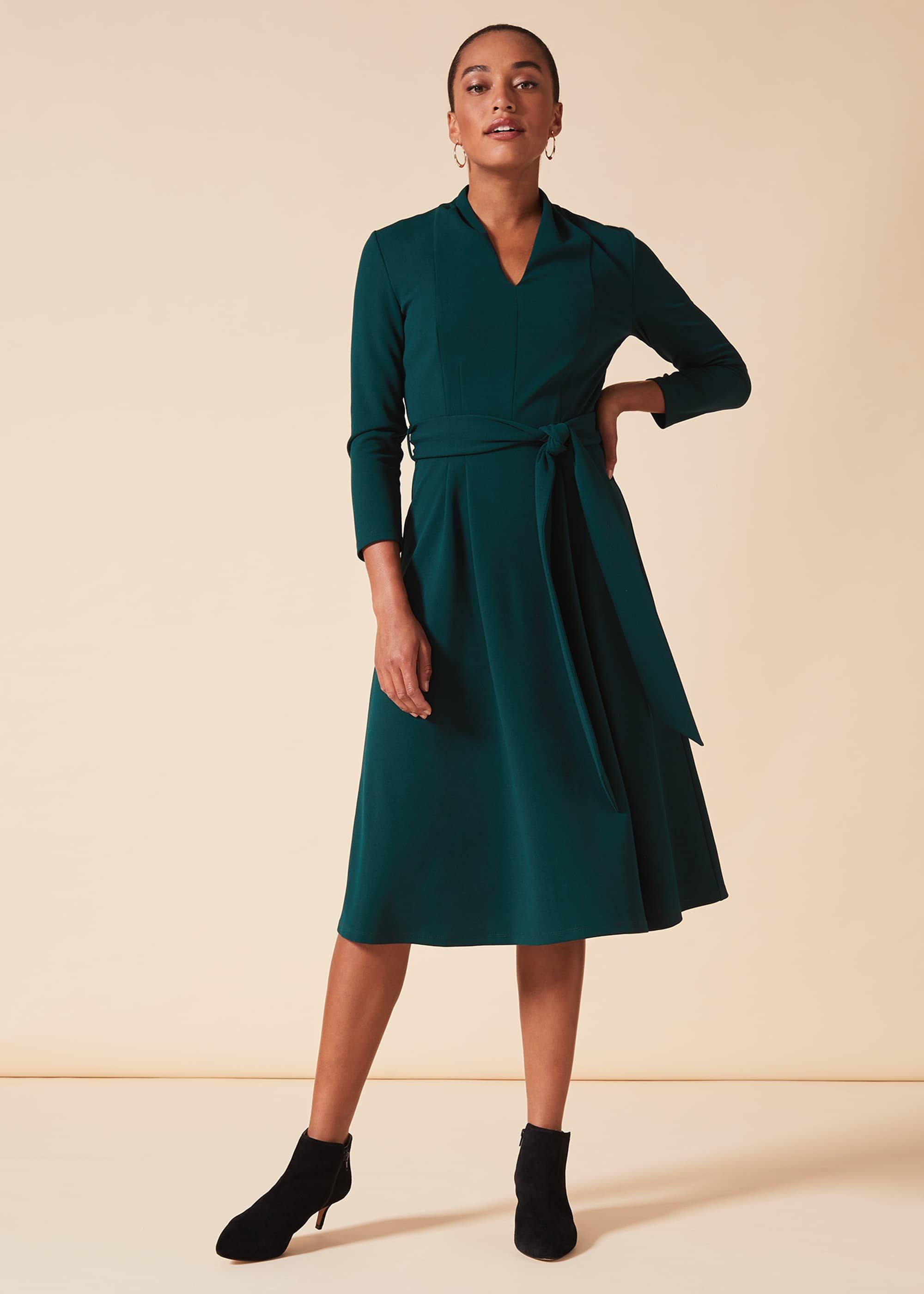 Maretta Pleat Dress
