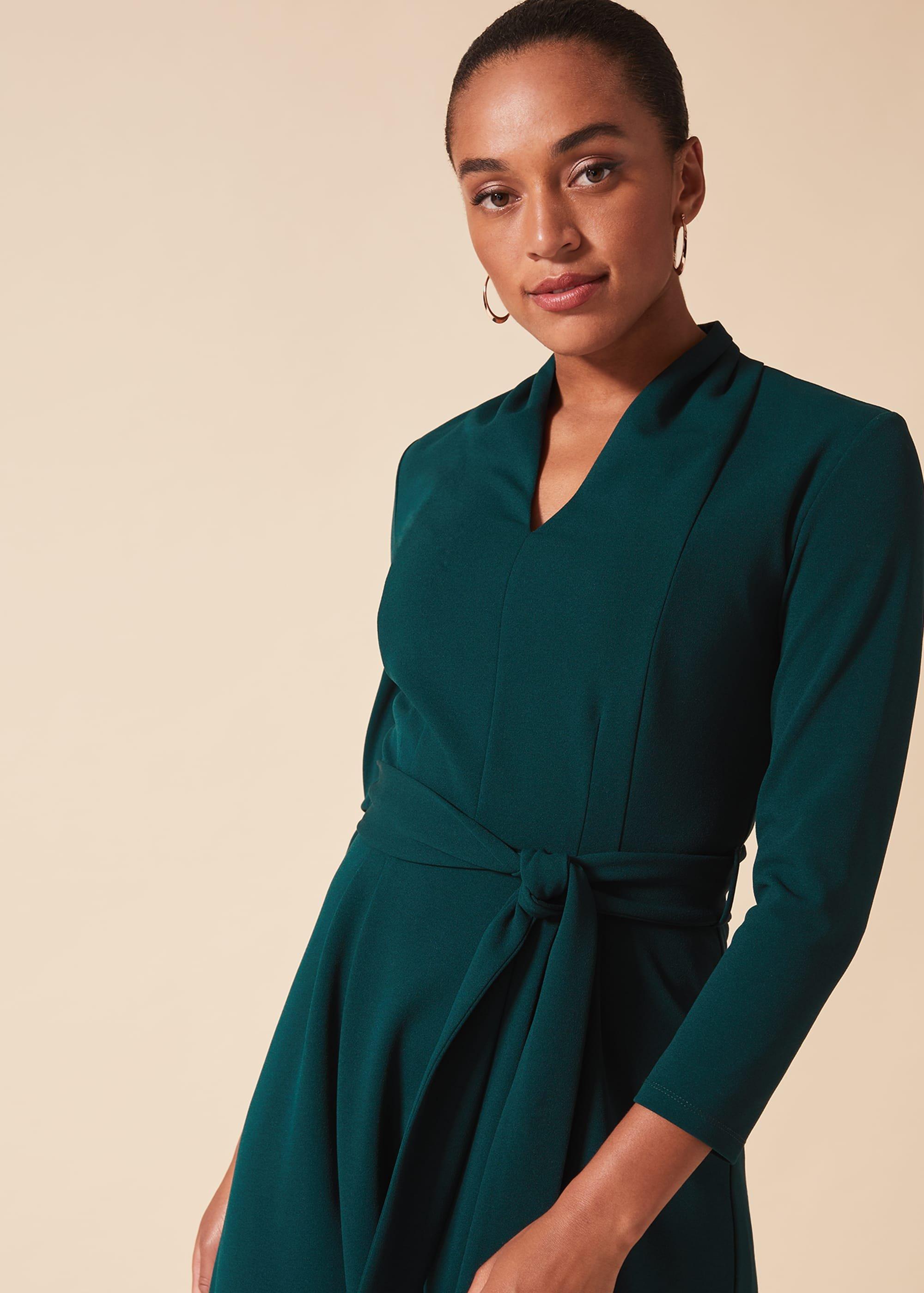 Maretta Pleat Dress