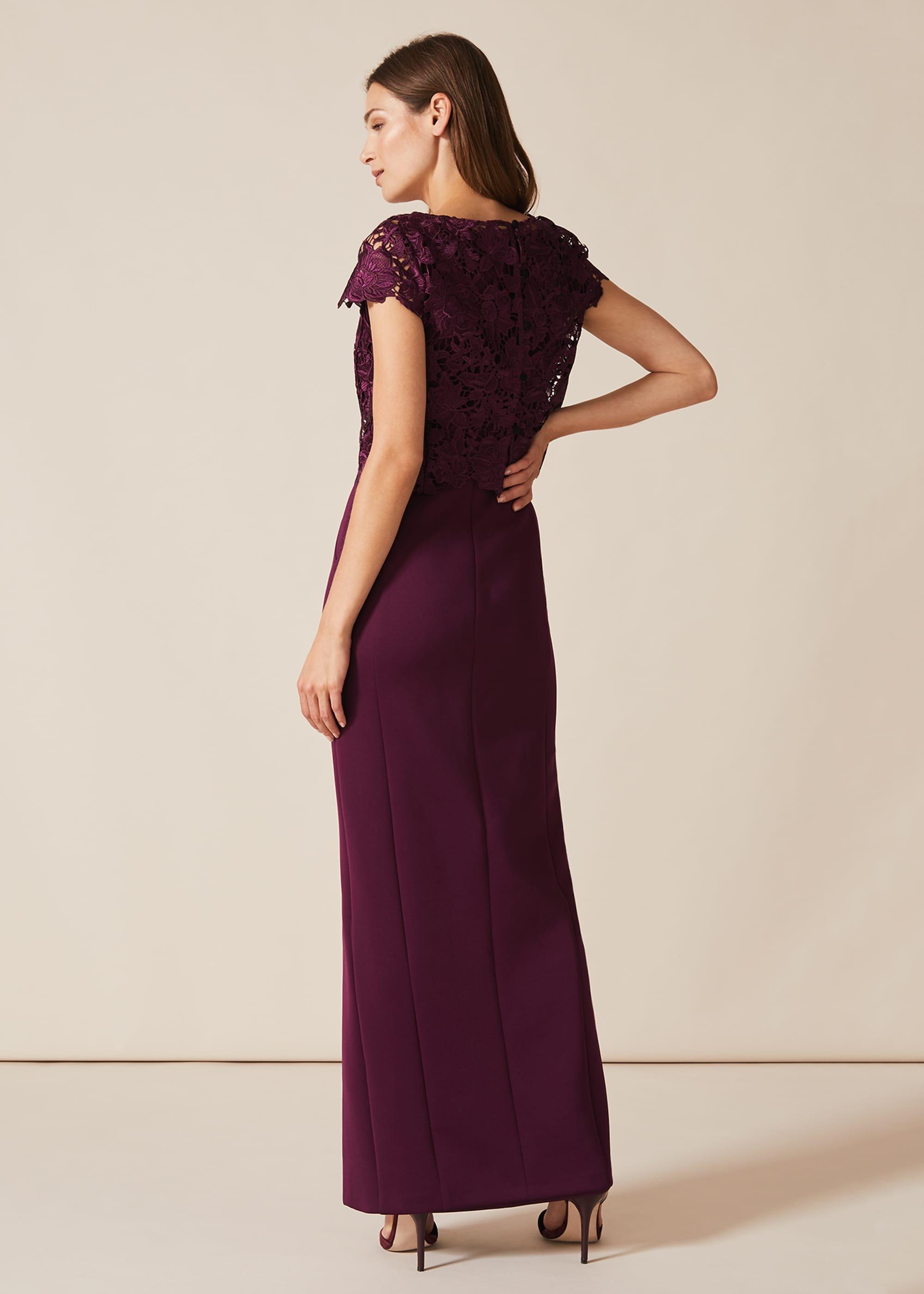 Olivia Scuba Maxi Dress