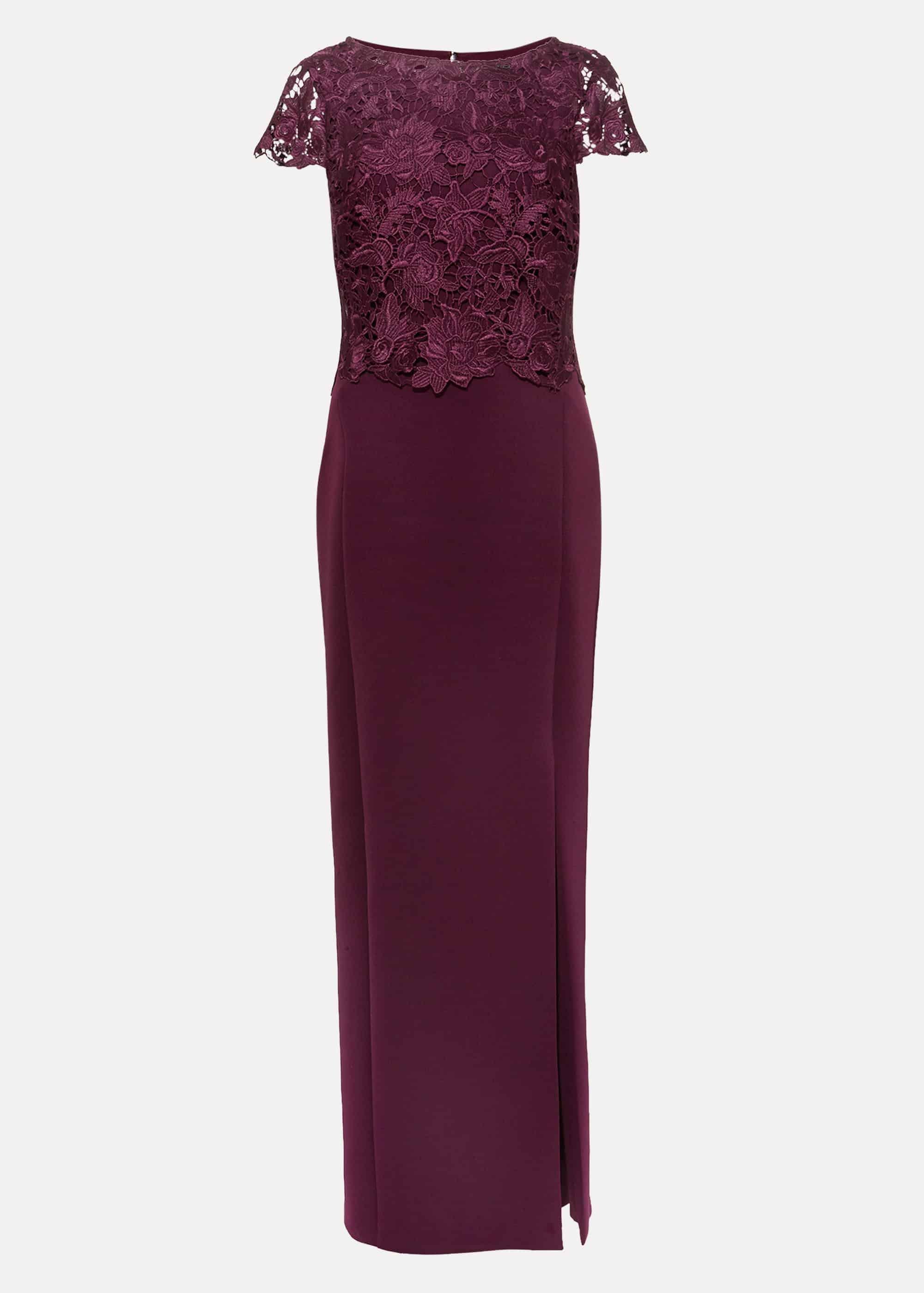 Olivia Scuba Maxi Dress