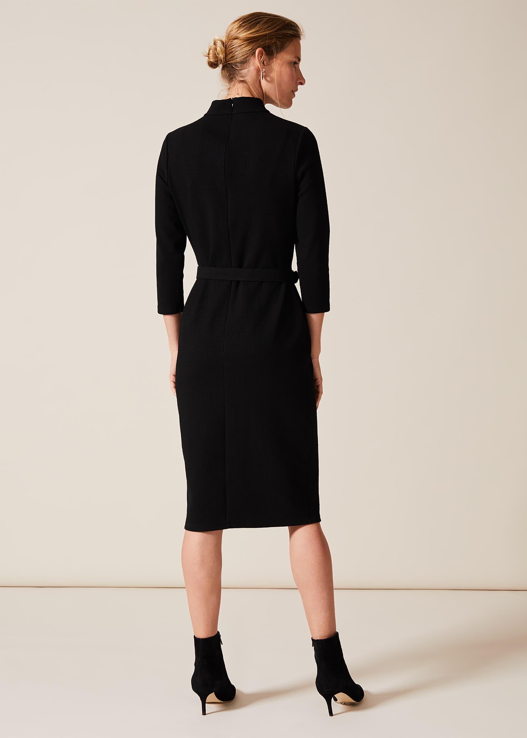 Sheree High Neck Fitted Dress