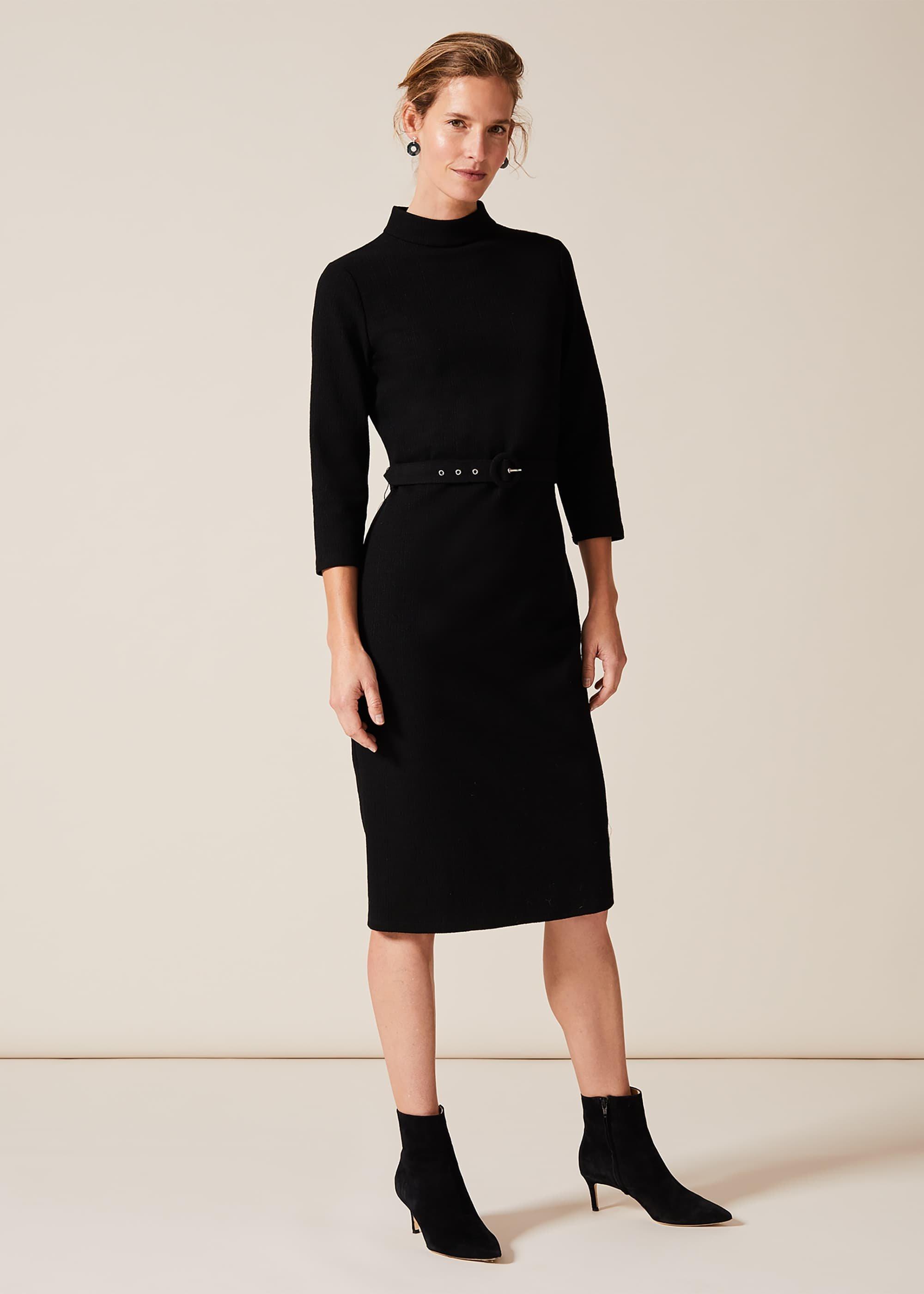 Sheree High Neck Fitted Dress