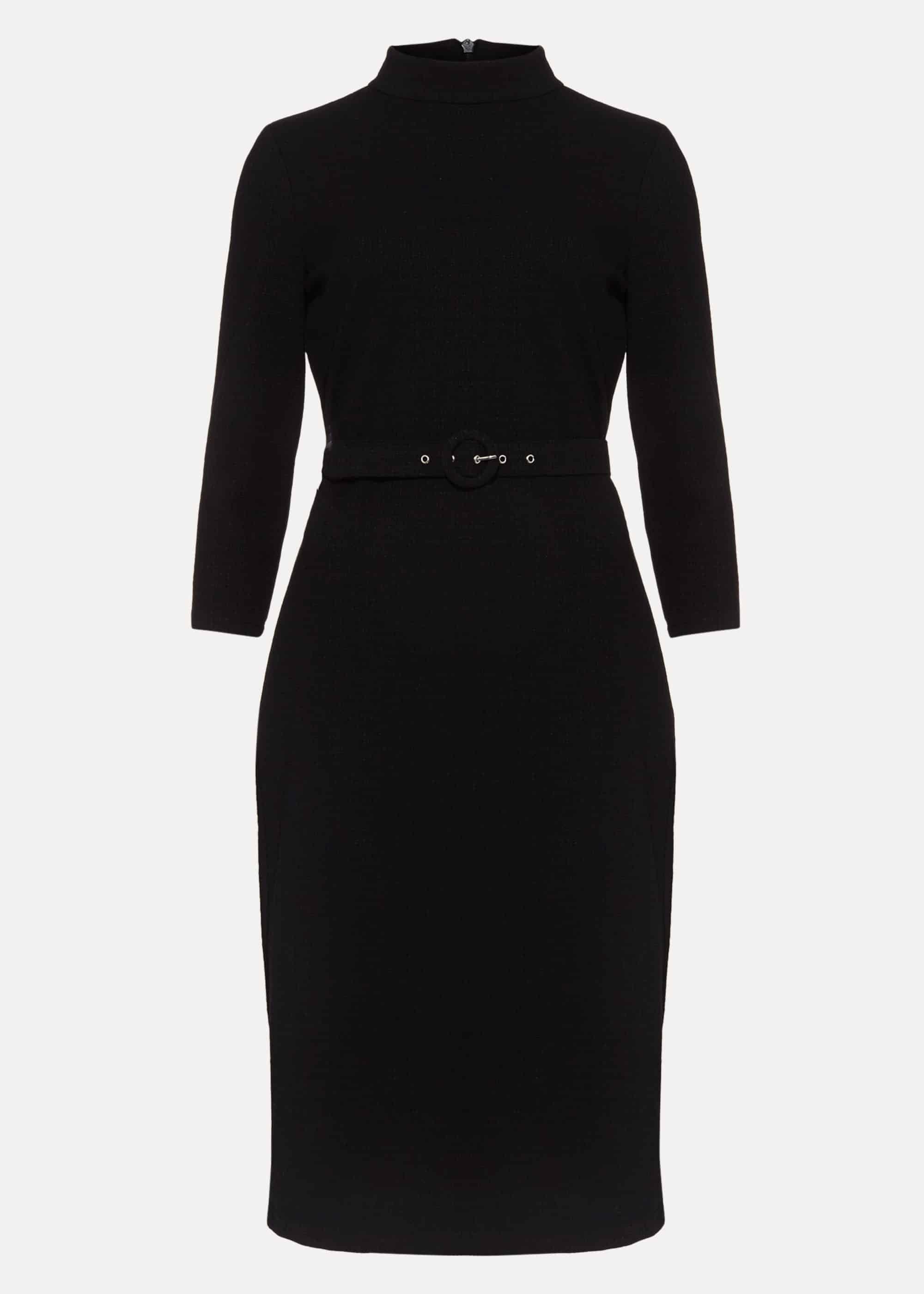 Sheree High Neck Fitted Dress