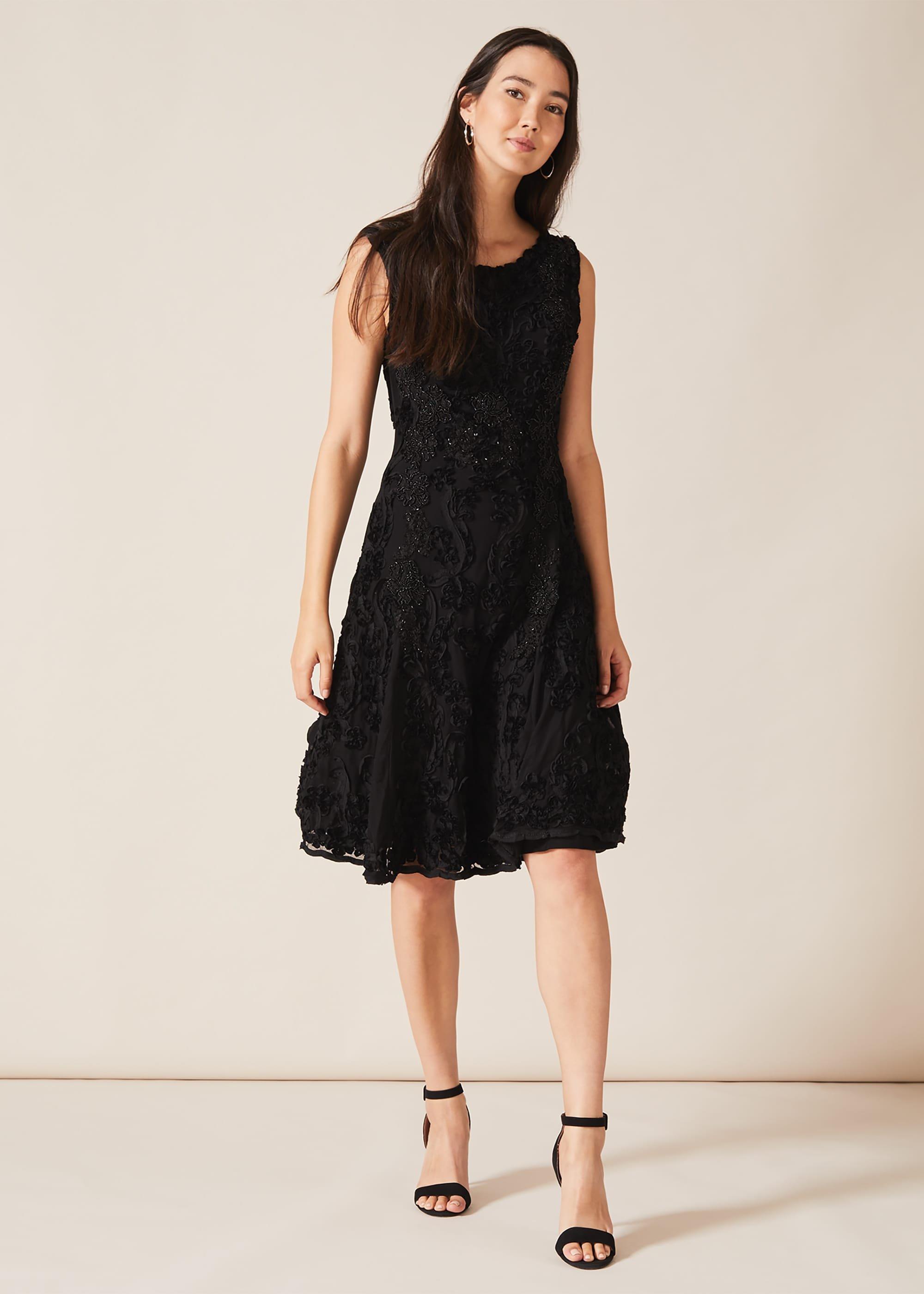 Penelope Tapework Lace Dress