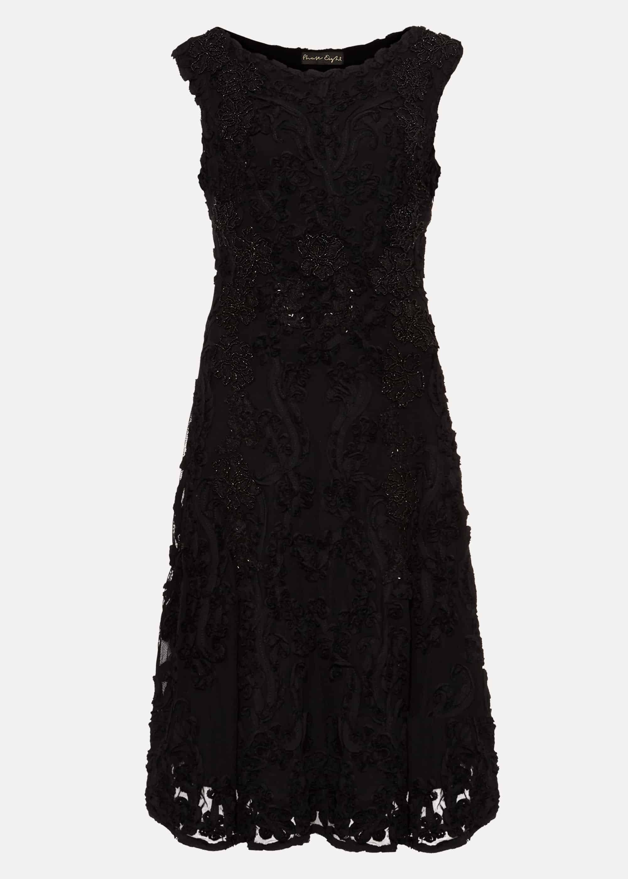 Penelope Tapework Lace Dress