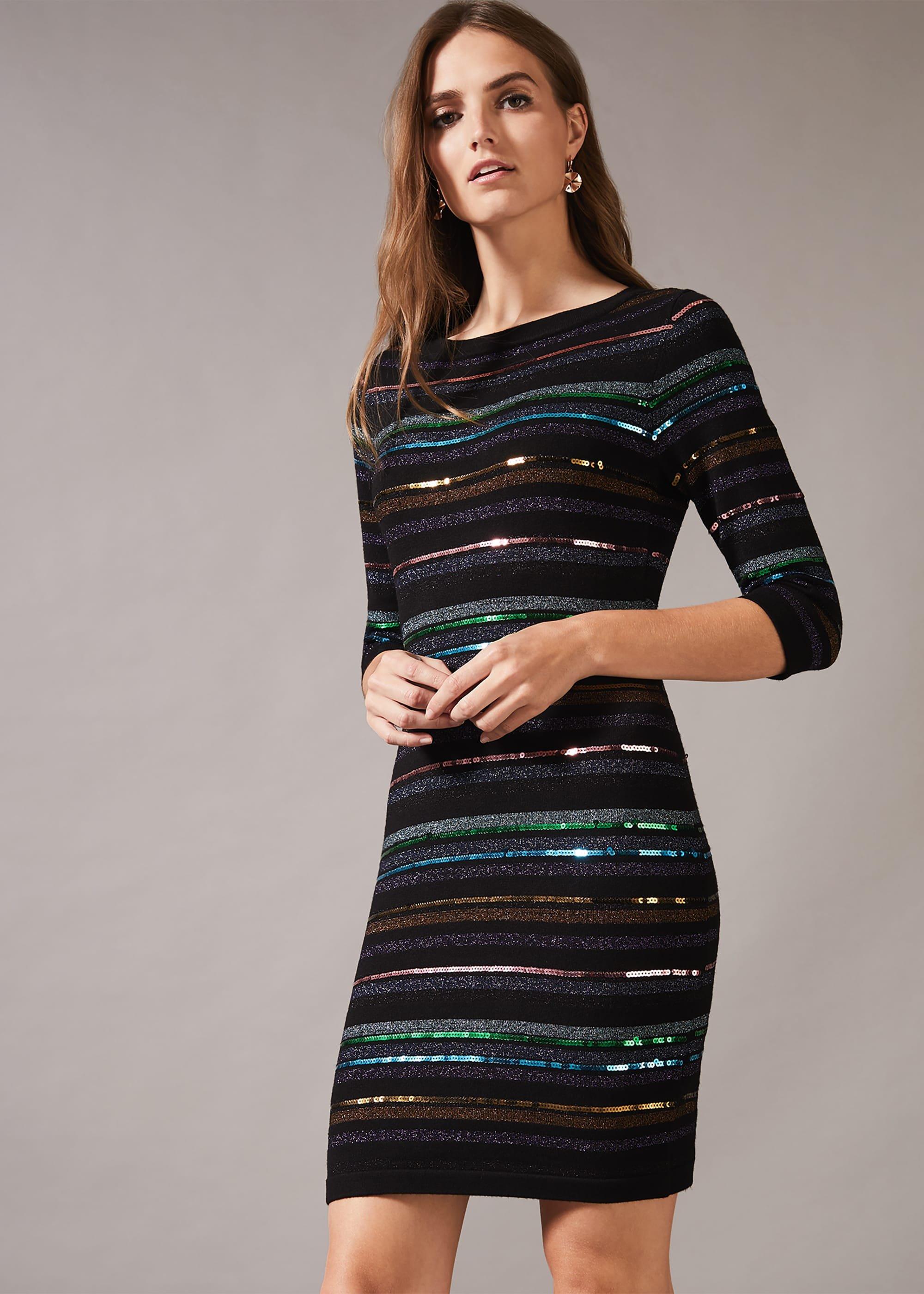Jesse Sequin Knit Dress