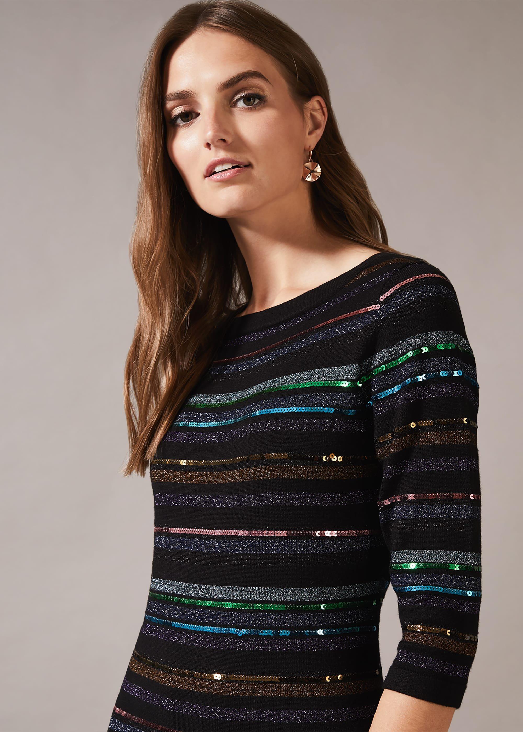 Jesse Sequin Knit Dress