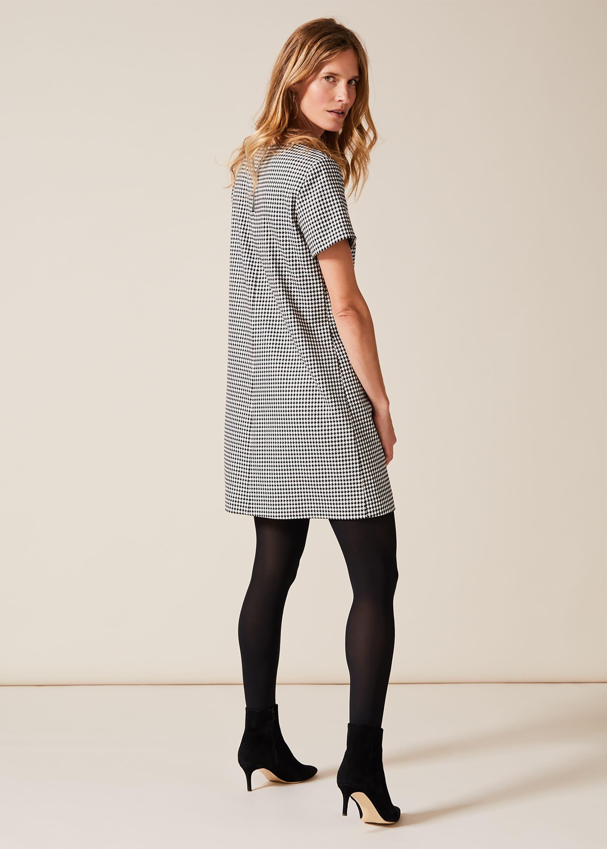 Ridley Dogtooth Dress