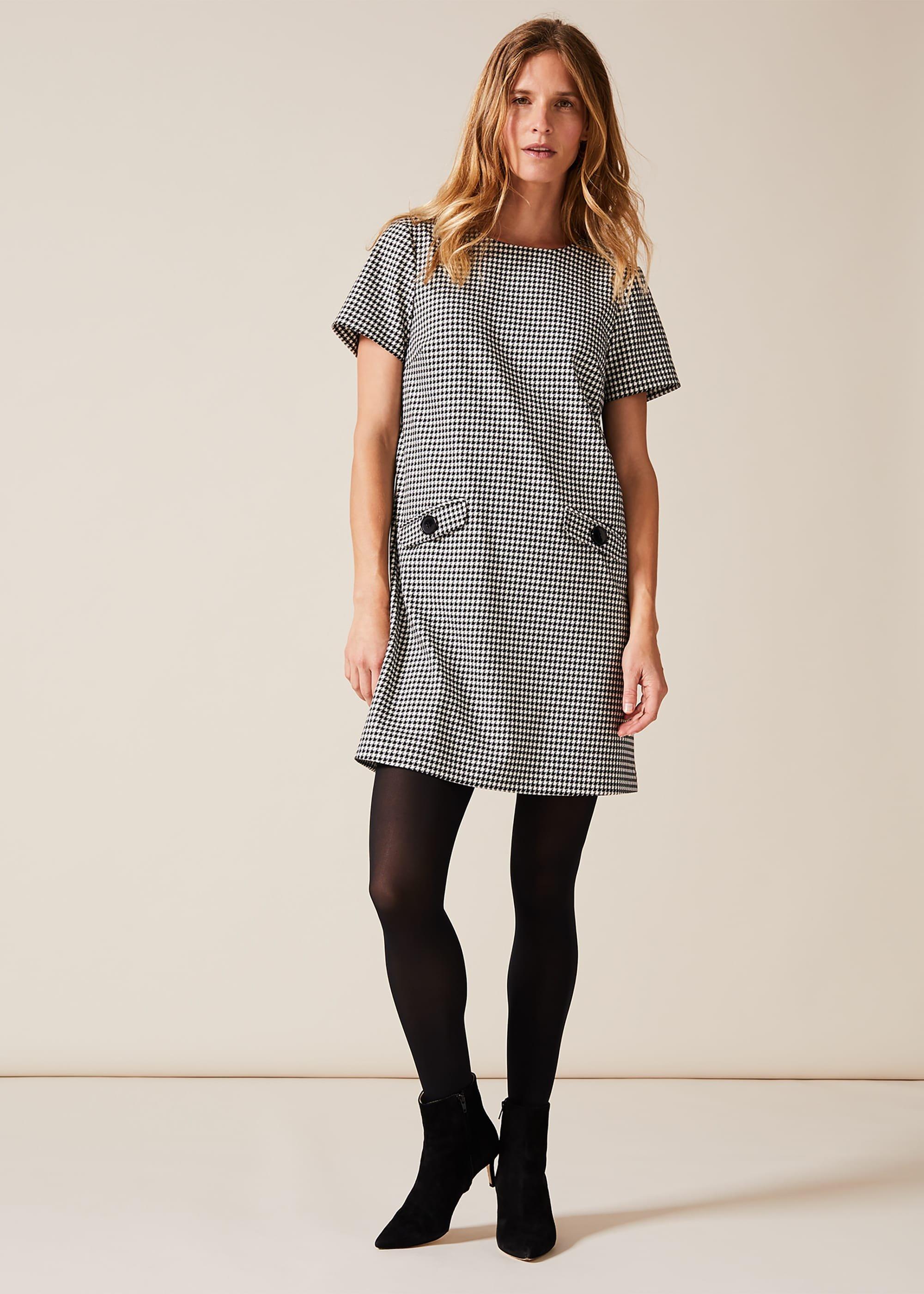 Ridley Dogtooth Dress