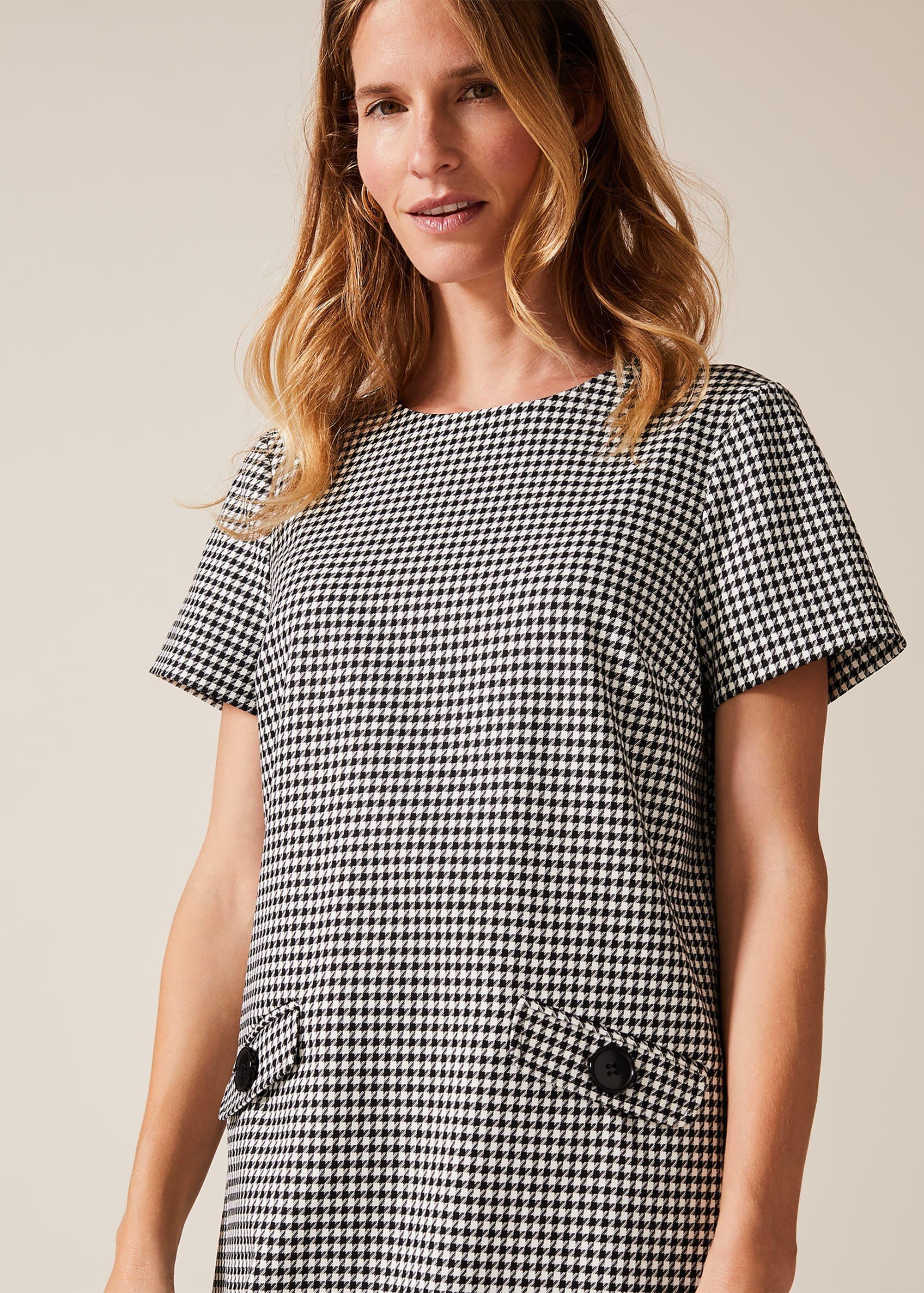 Ridley Dogtooth Dress