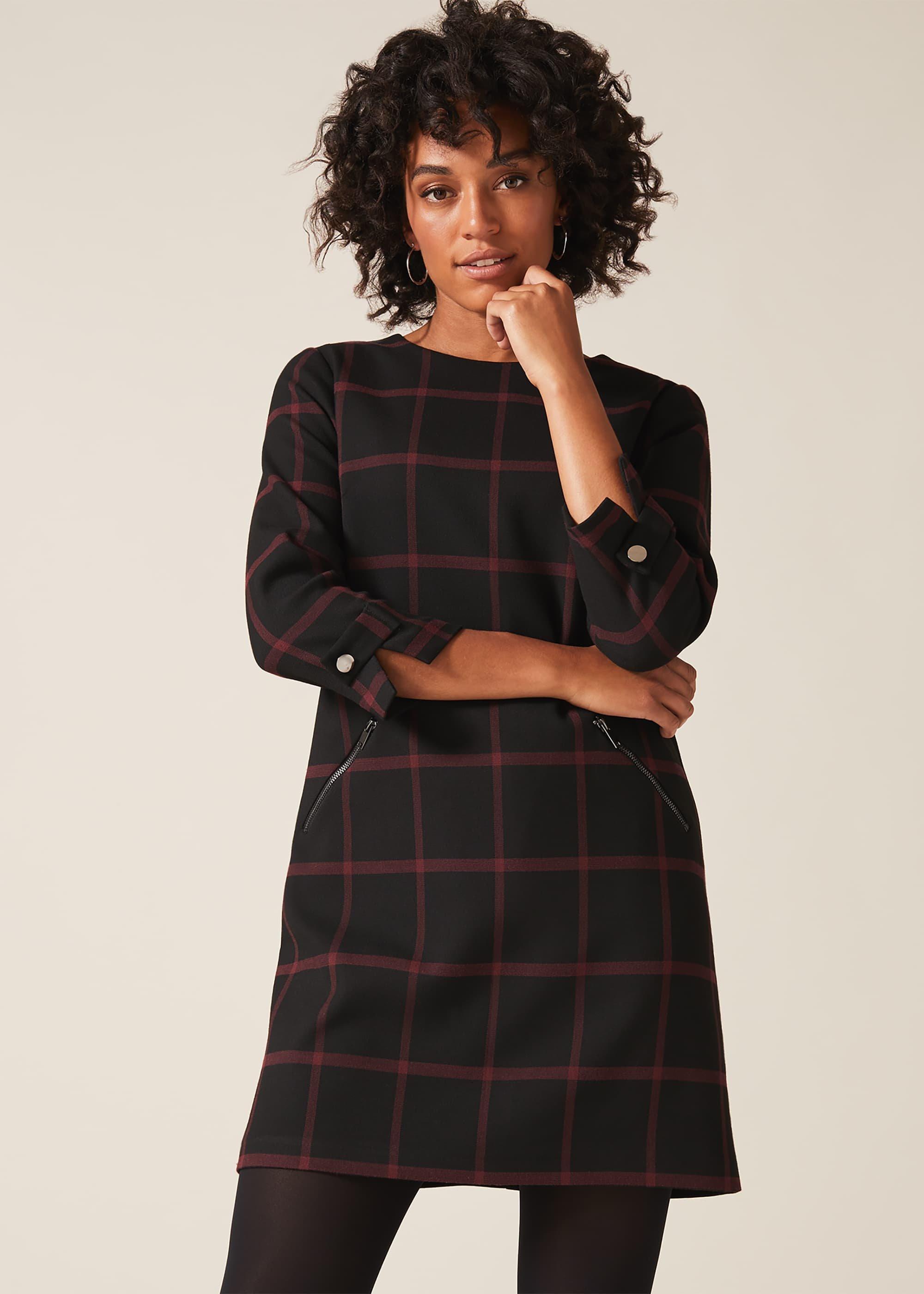 Hermione Check Dress
