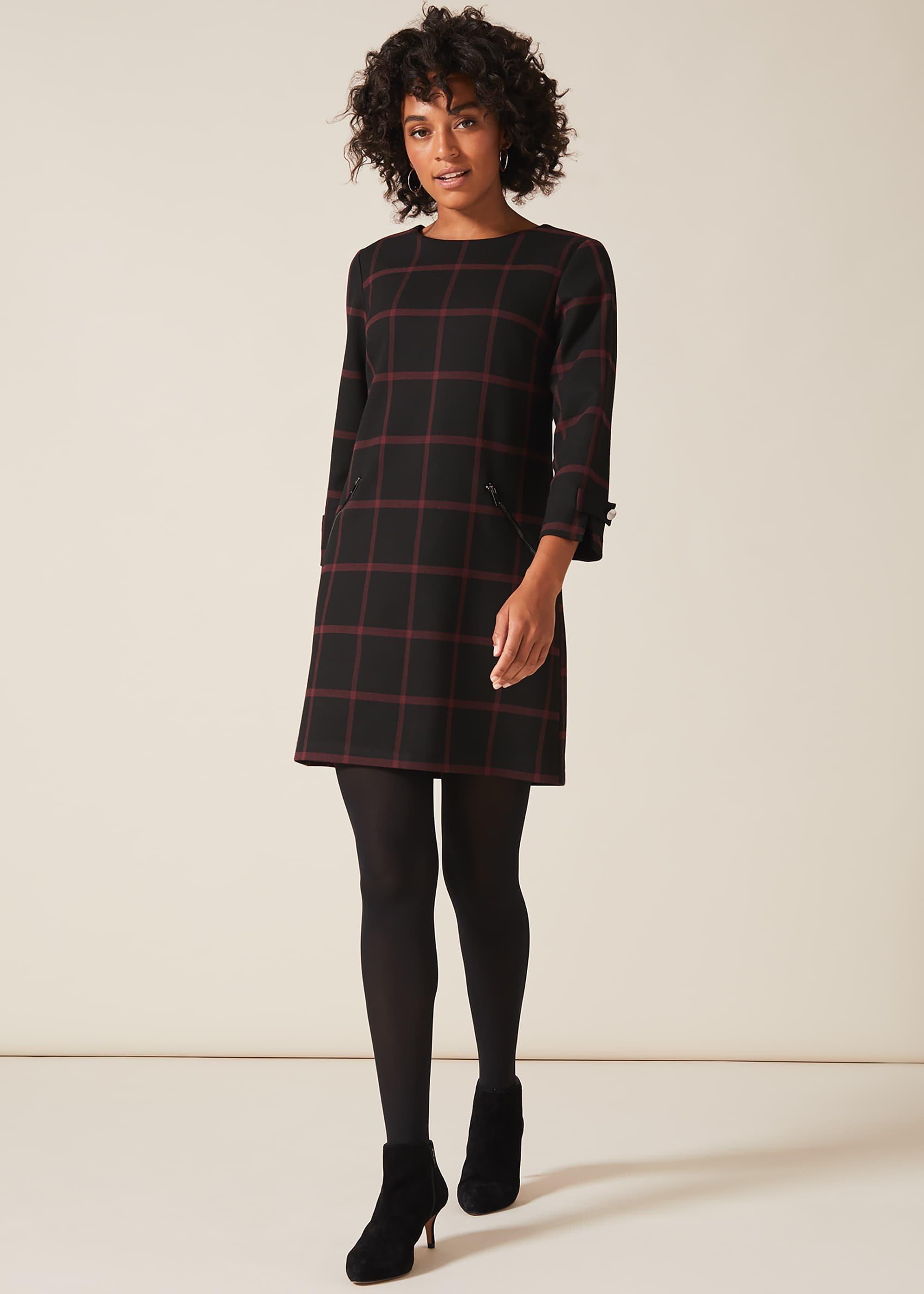 Hermione Check Dress
