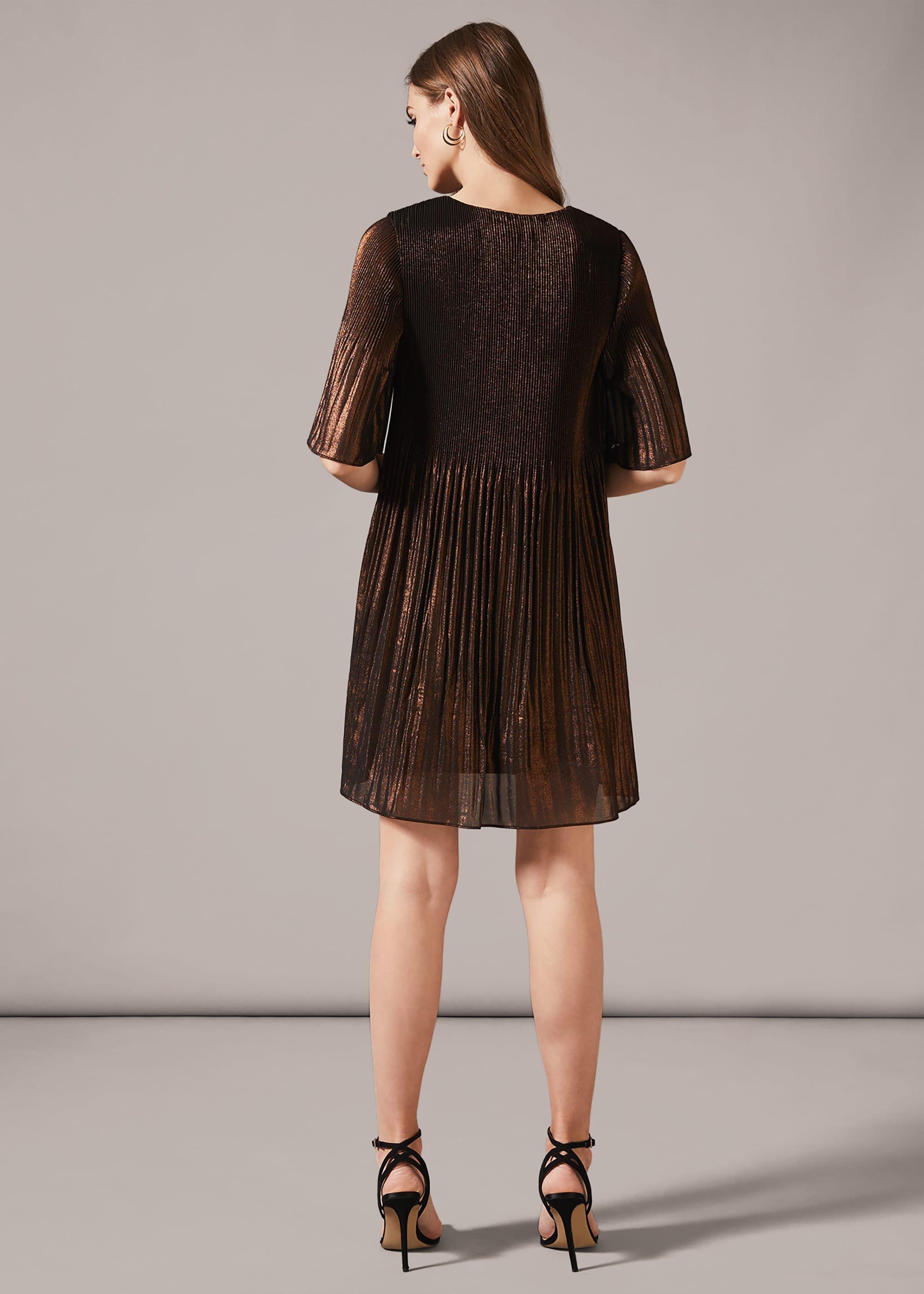Ella Metallic Dress
