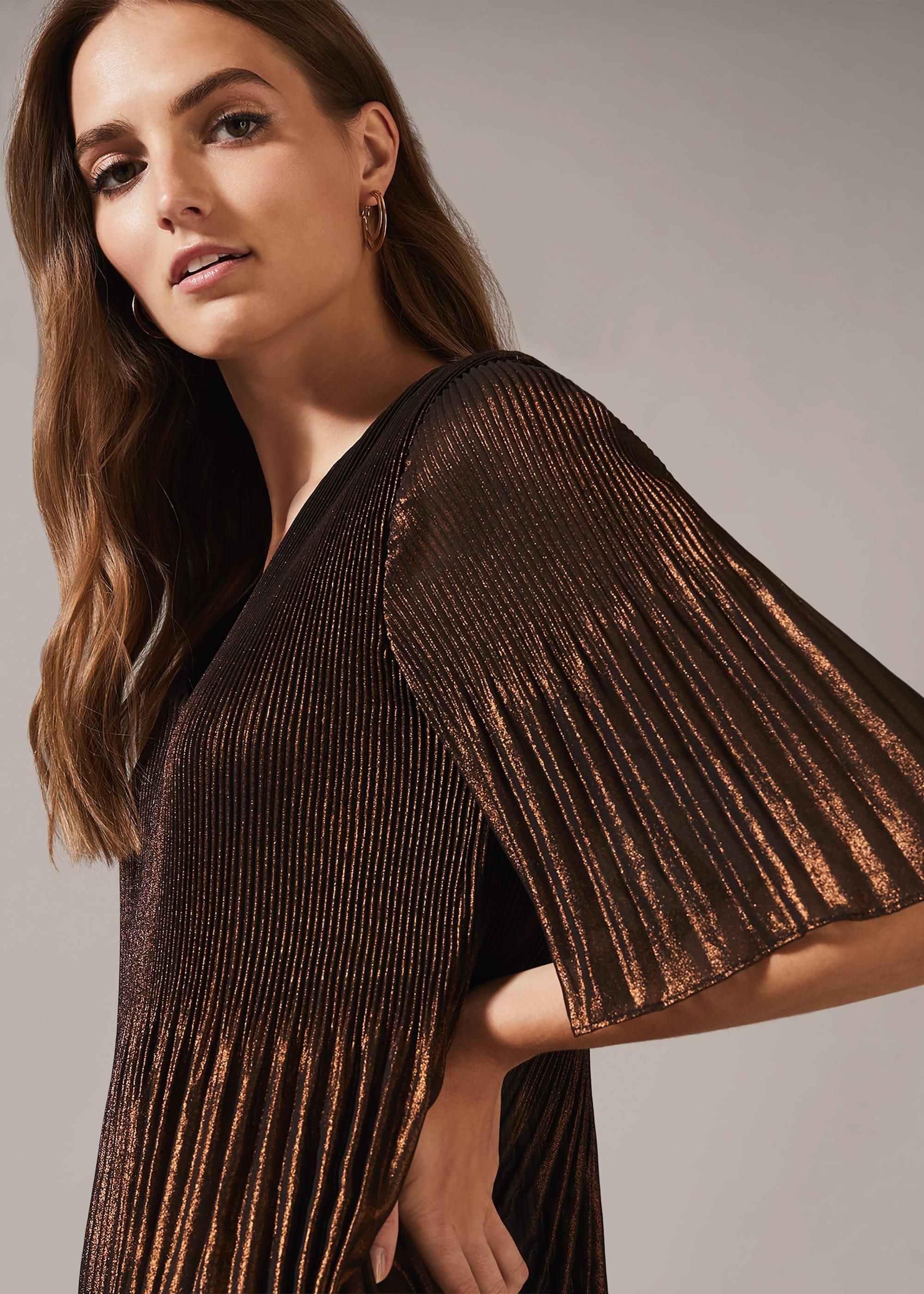 Ella Metallic Dress