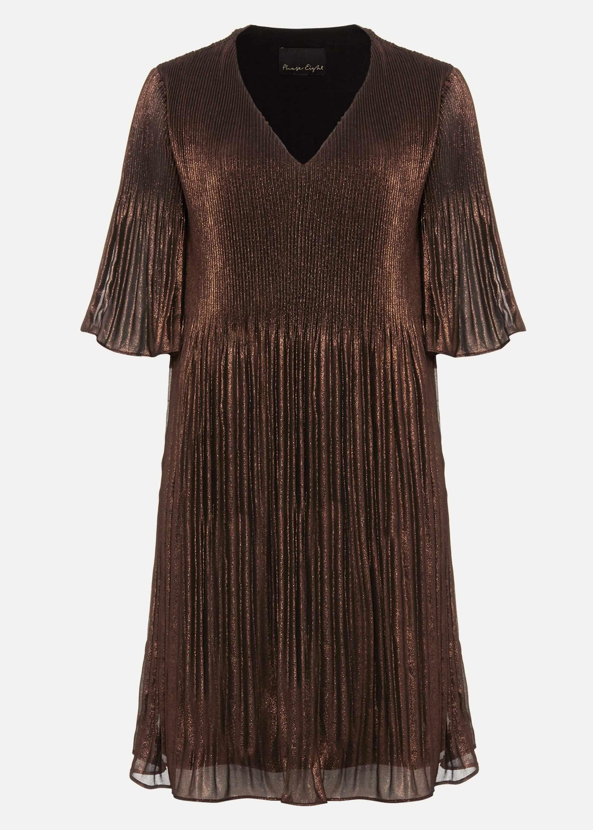 Ella Metallic Dress