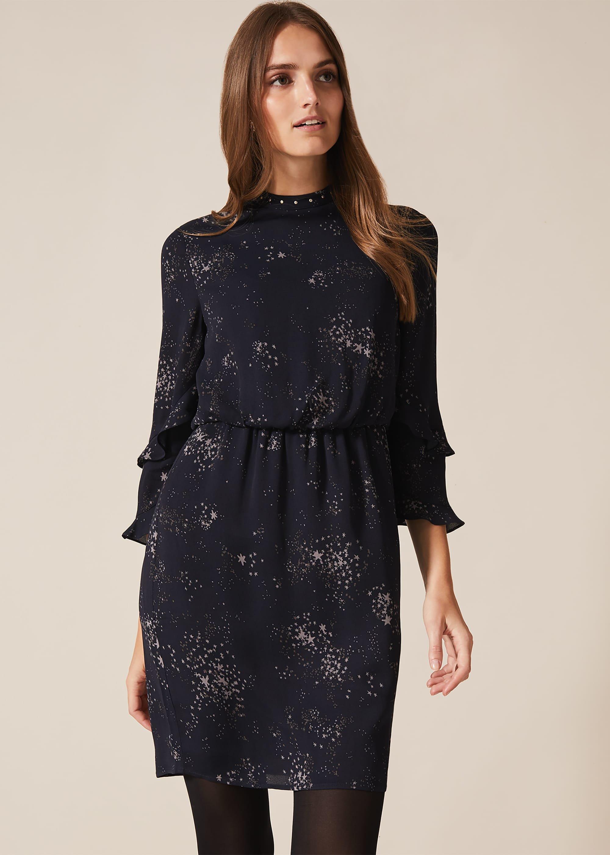 Star Print Dress