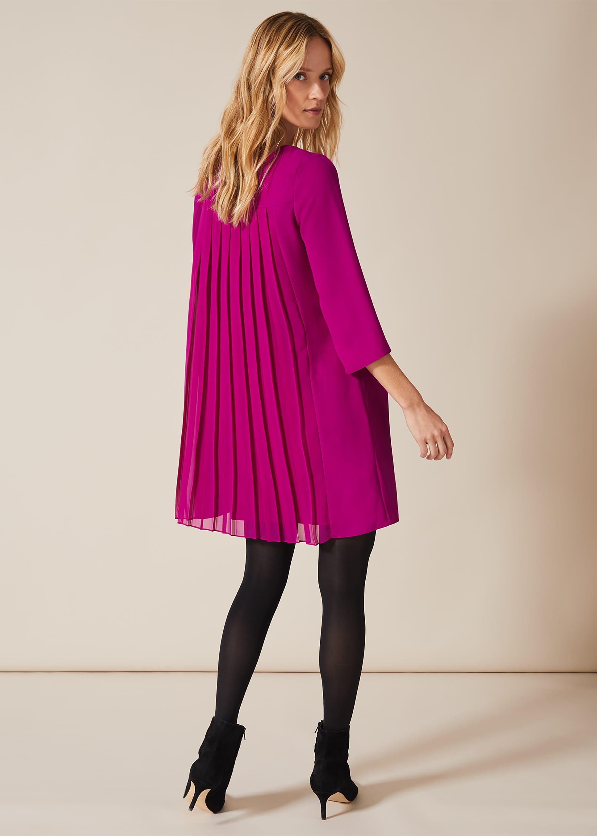 Pia Pleat Back Dress