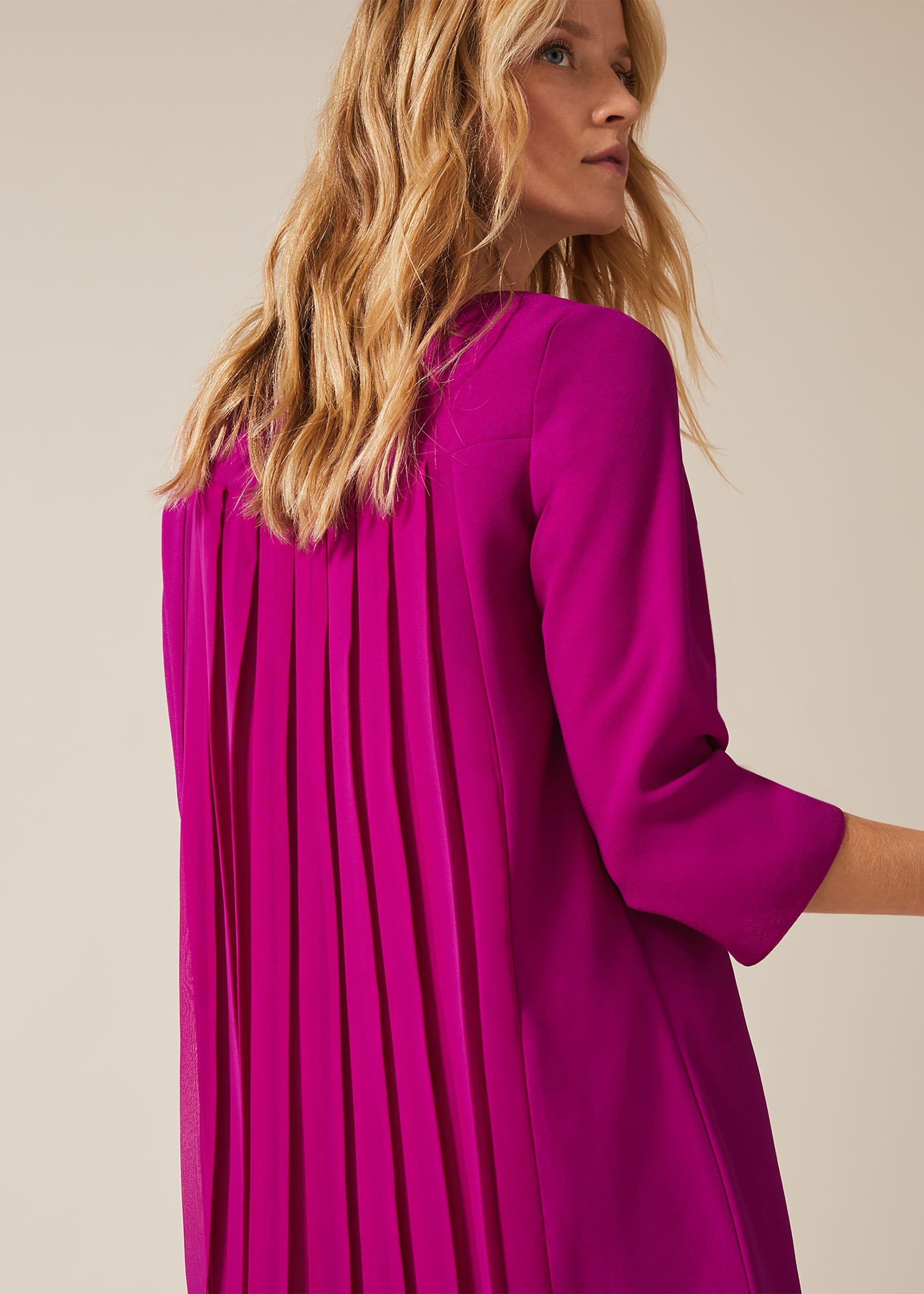Pia Pleat Back Dress